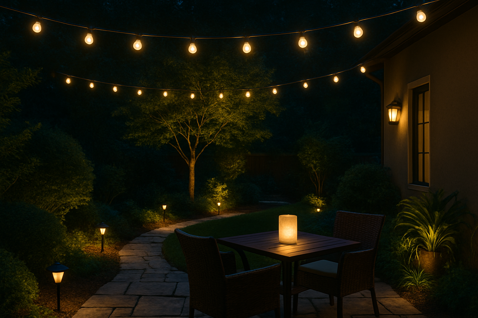 These Lighting Solutions Will Illuminate Your Garden or Patio Area