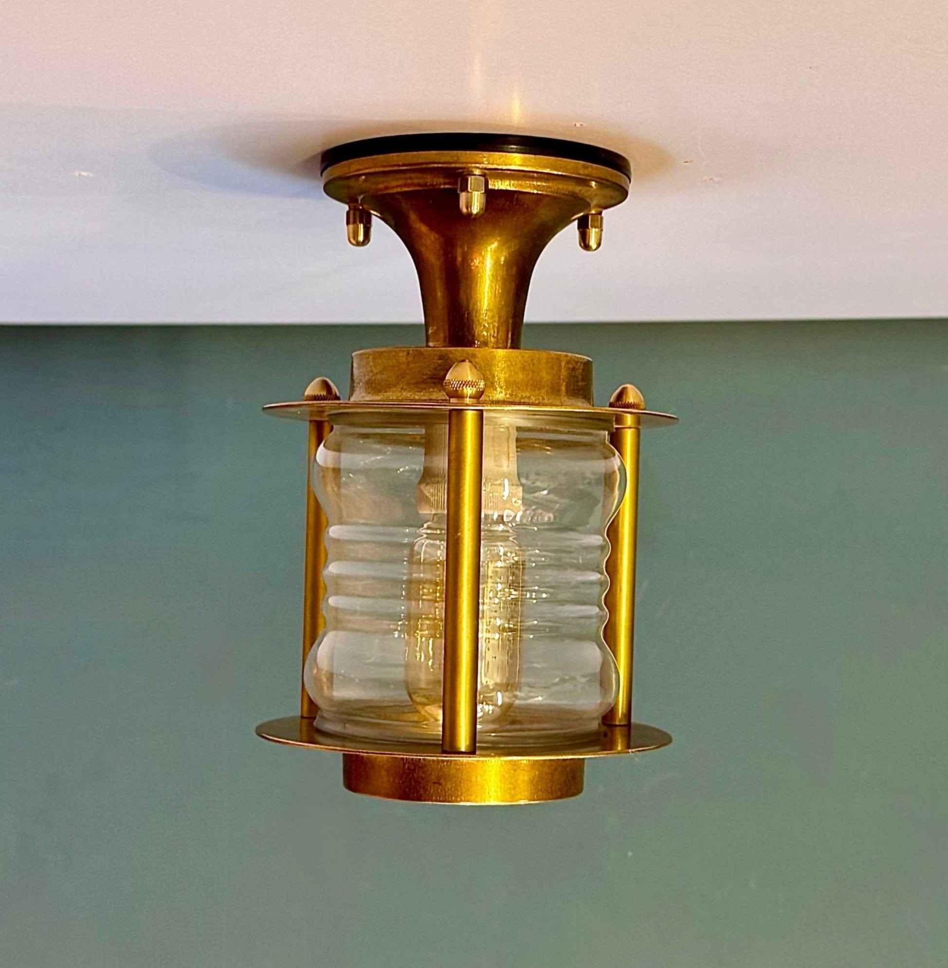 Arel Lighting AIGLE Nautical Ceiling Fixture