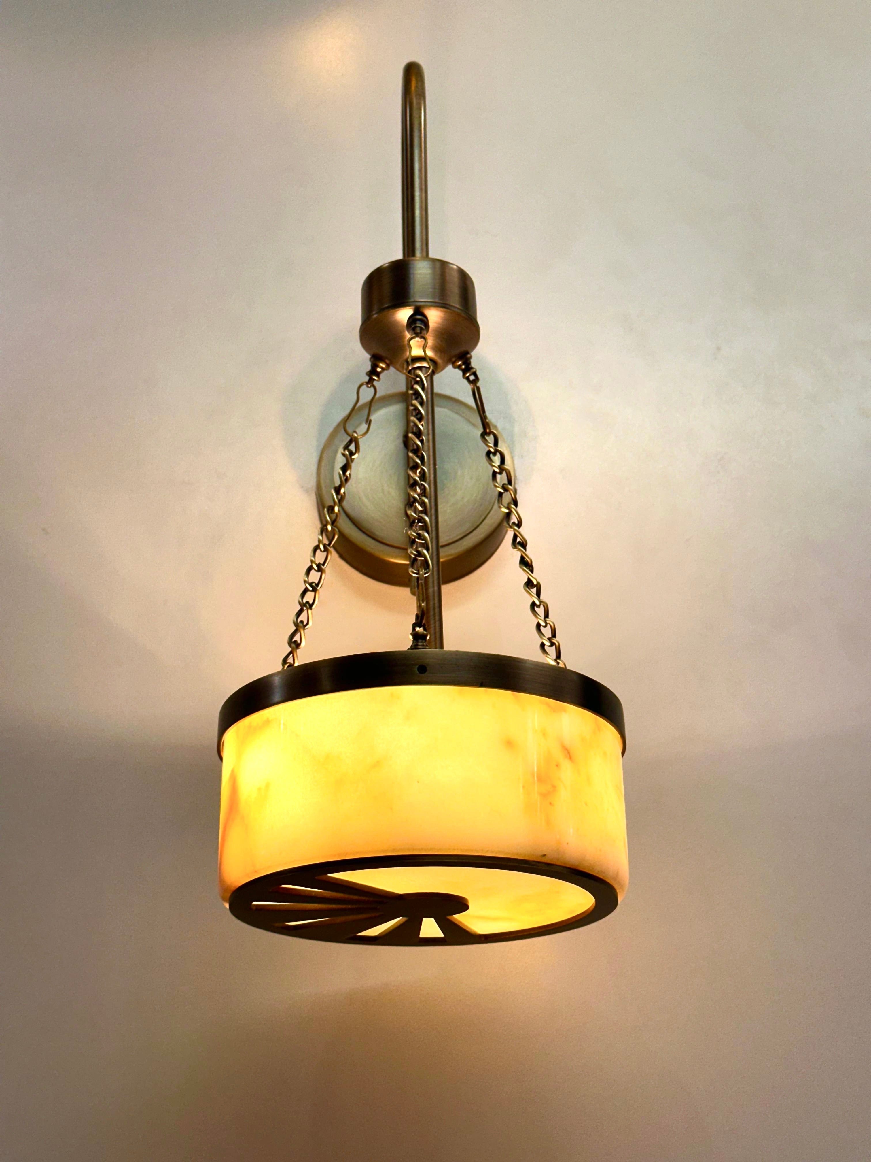 Arel Lighting AIGNAN Marble Sconce