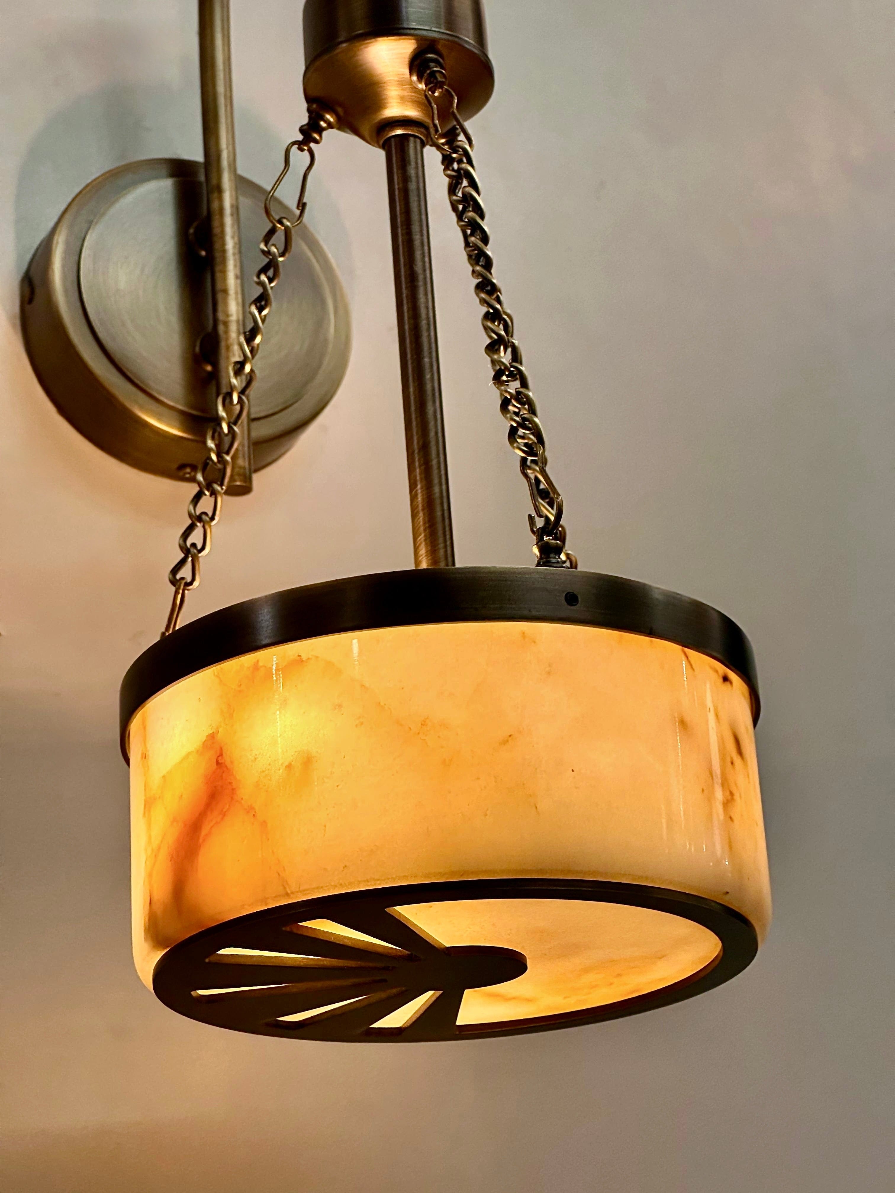 Arel Lighting AIGNAN Marble Sconce