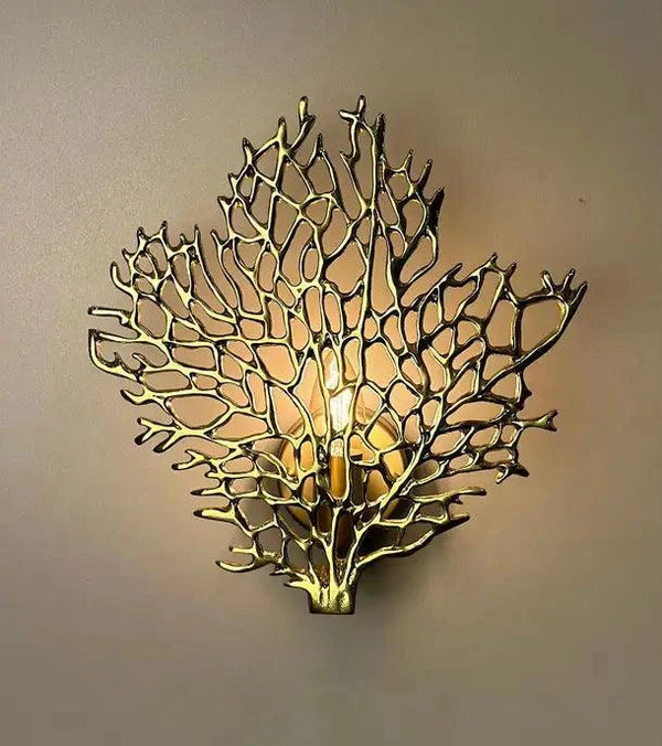 Arel Lighting Alcamo Brass Casting Wall Sconce