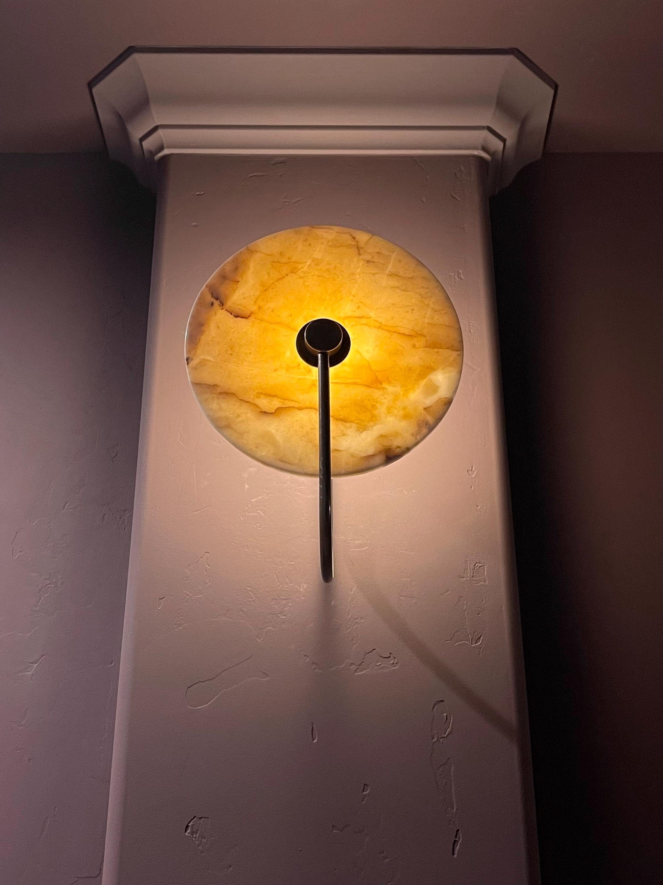 Arel Lighting ALISTER Marble Sconce