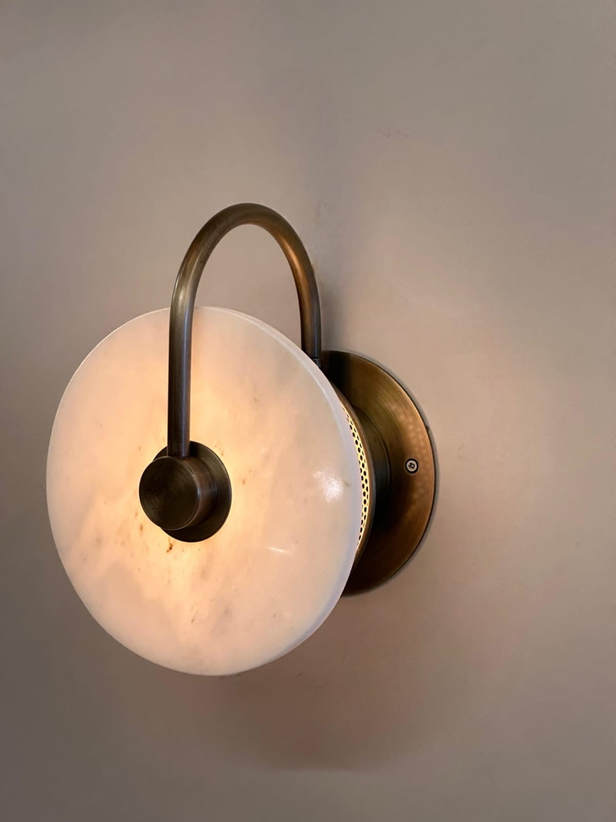 Arel Lighting ALISTER MINI Marble Sconce