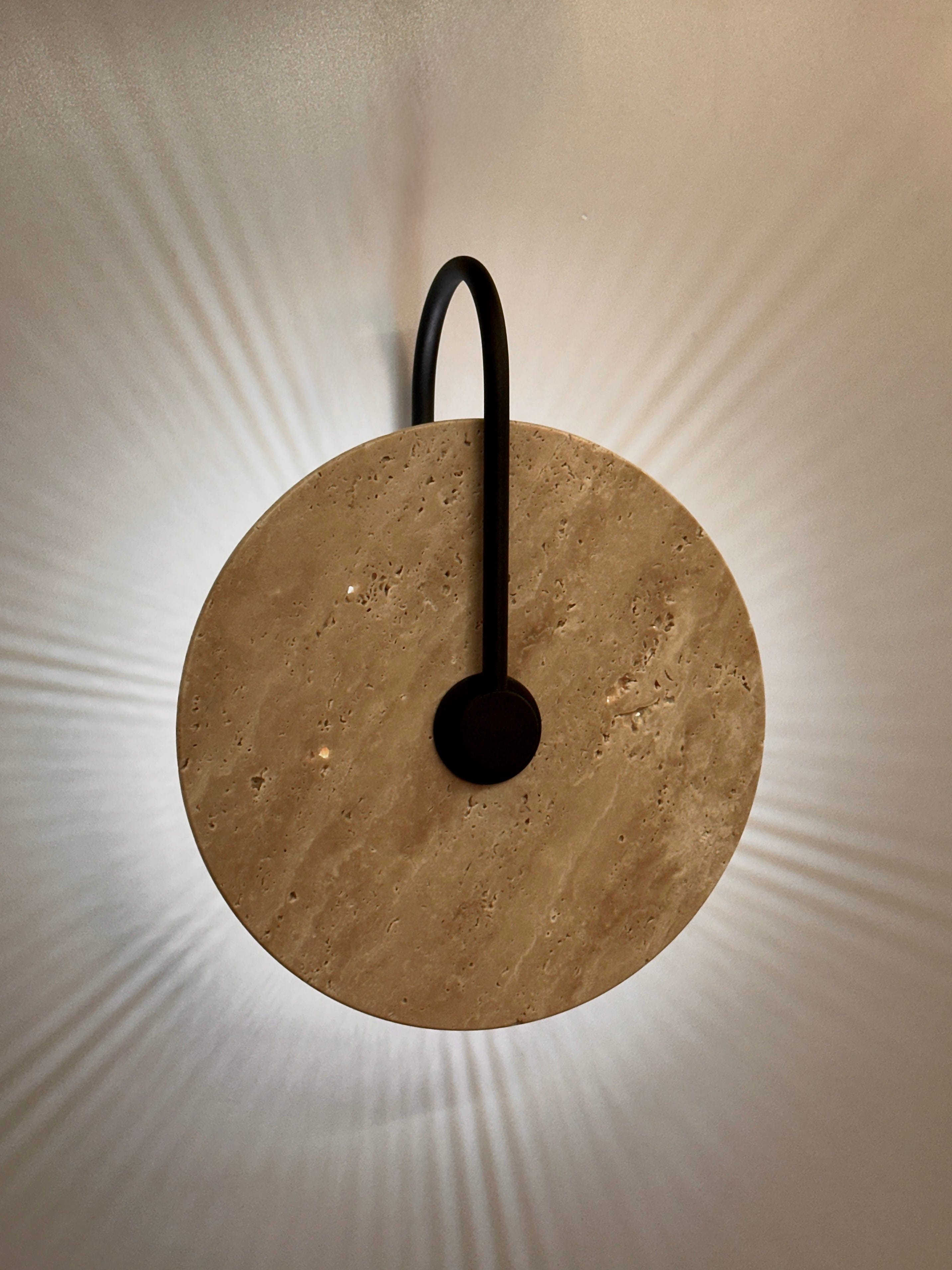 Arel Lighting ALISTER TRAVERTINE Sconce