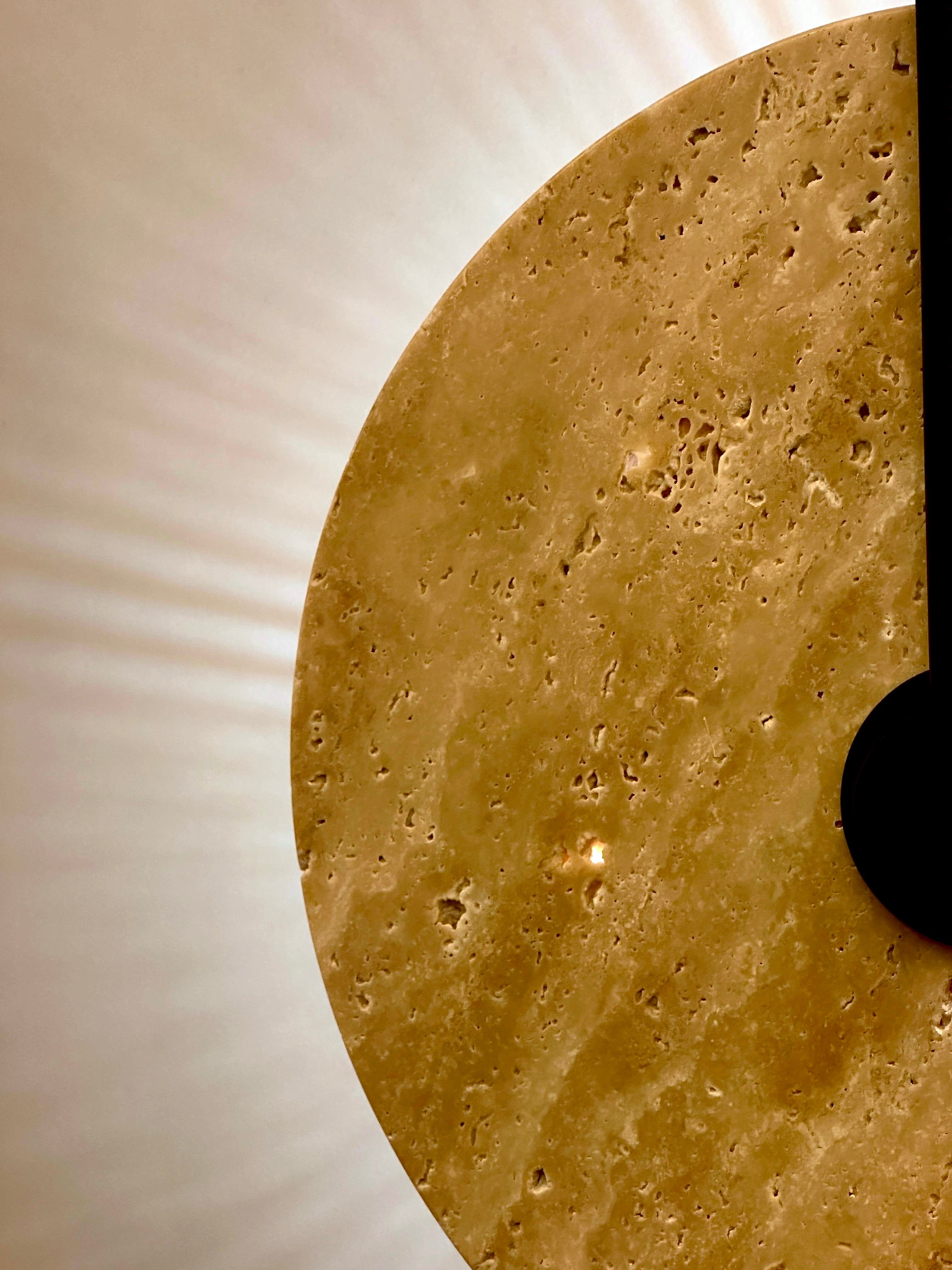 Arel Lighting ALISTER TRAVERTINE Sconce