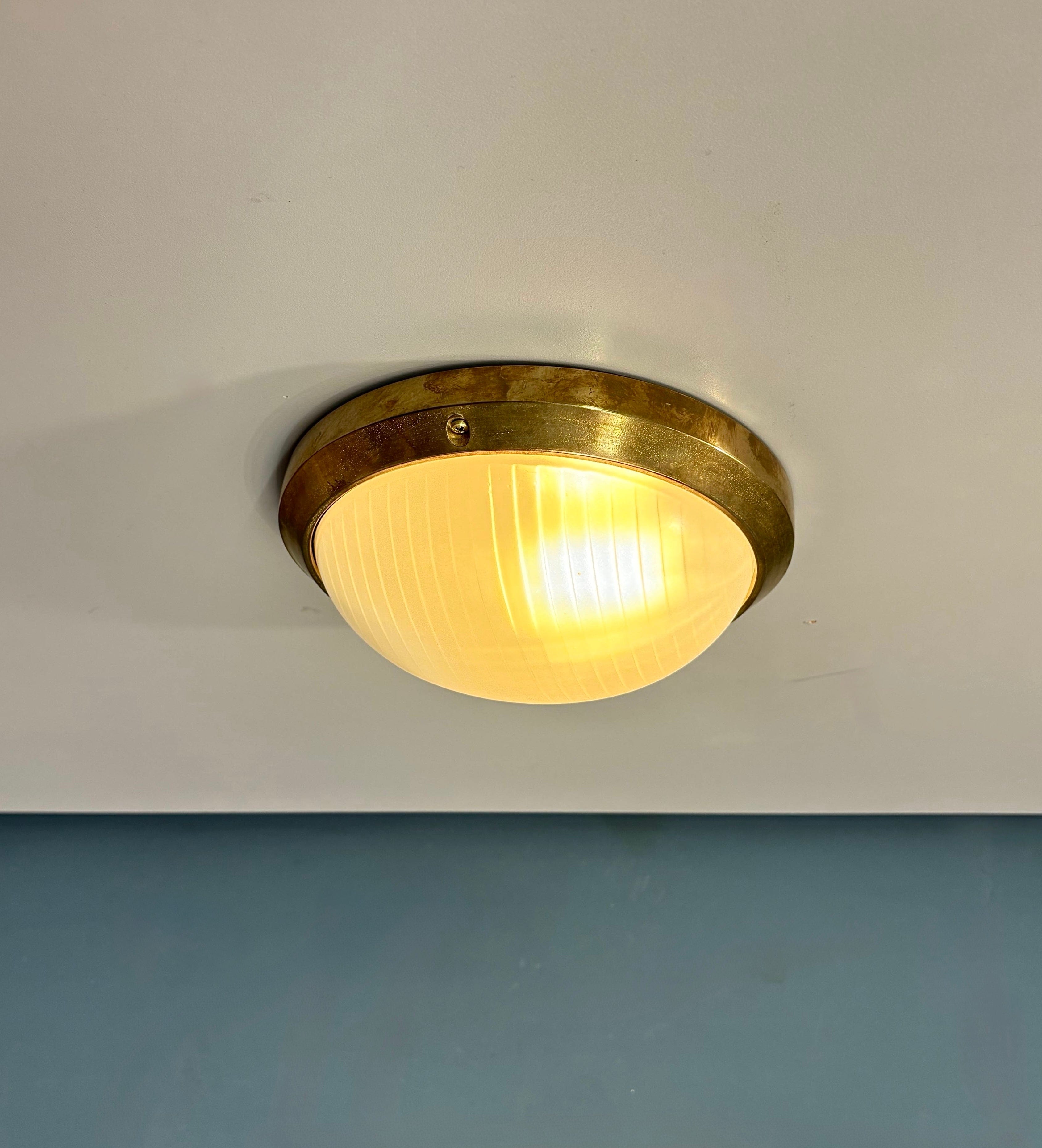 Arel Lighting ANNABA Nautical Brass Casting Ceiling Fixture