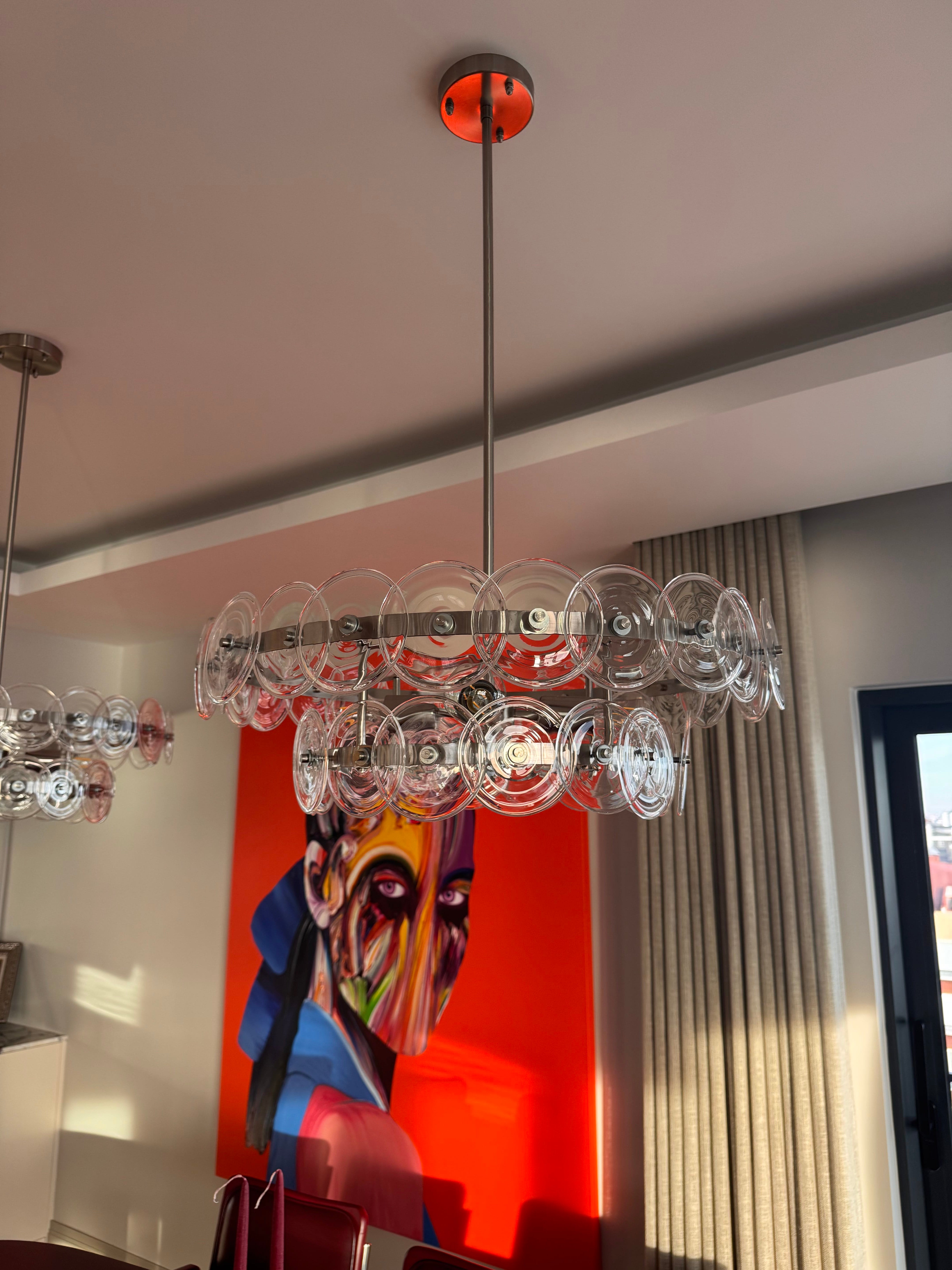 Arel Lighting ANNOT Fusion Glass Chandelier