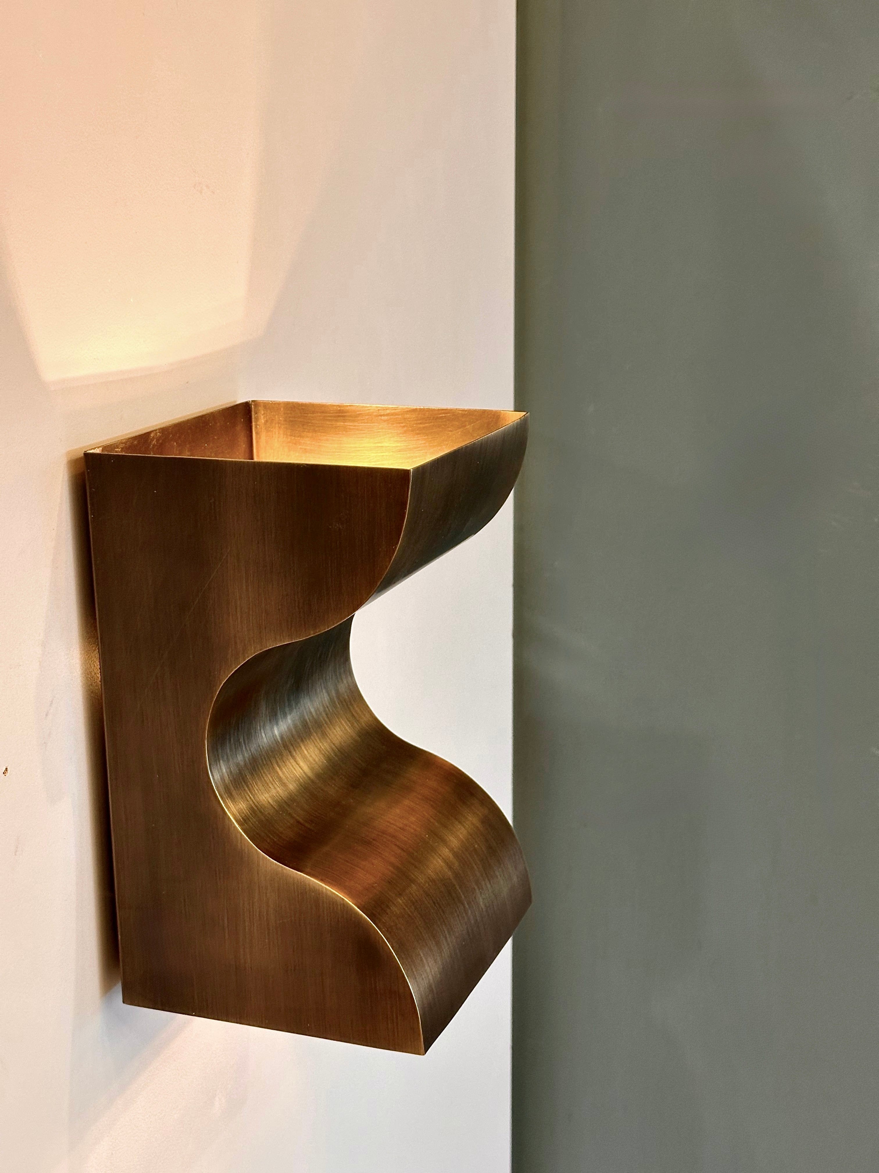 Arel Lighting Antique Brass MIRANDE Wall Sconce