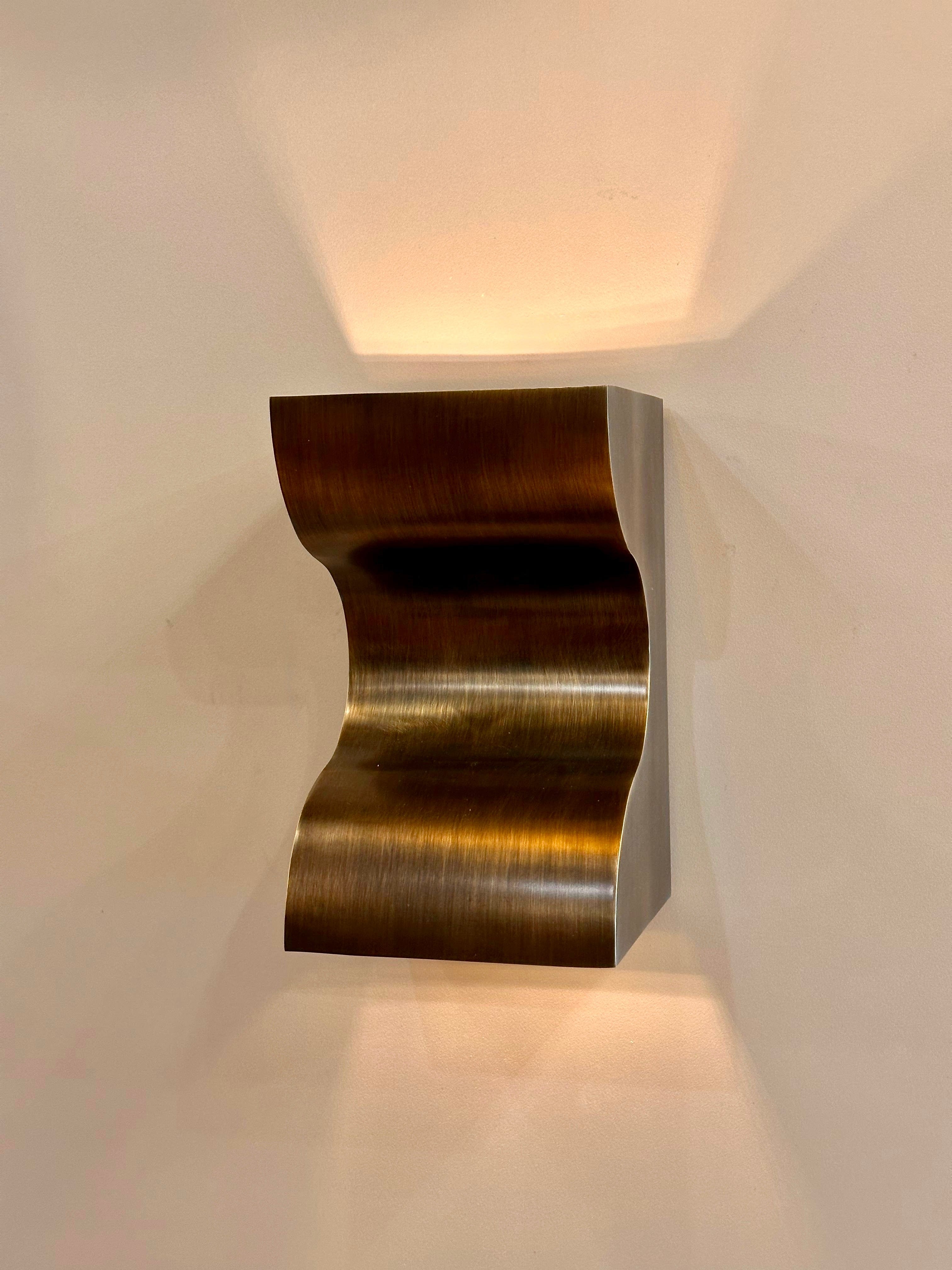 Arel Lighting Antique Brass MIRANDE Wall Sconce