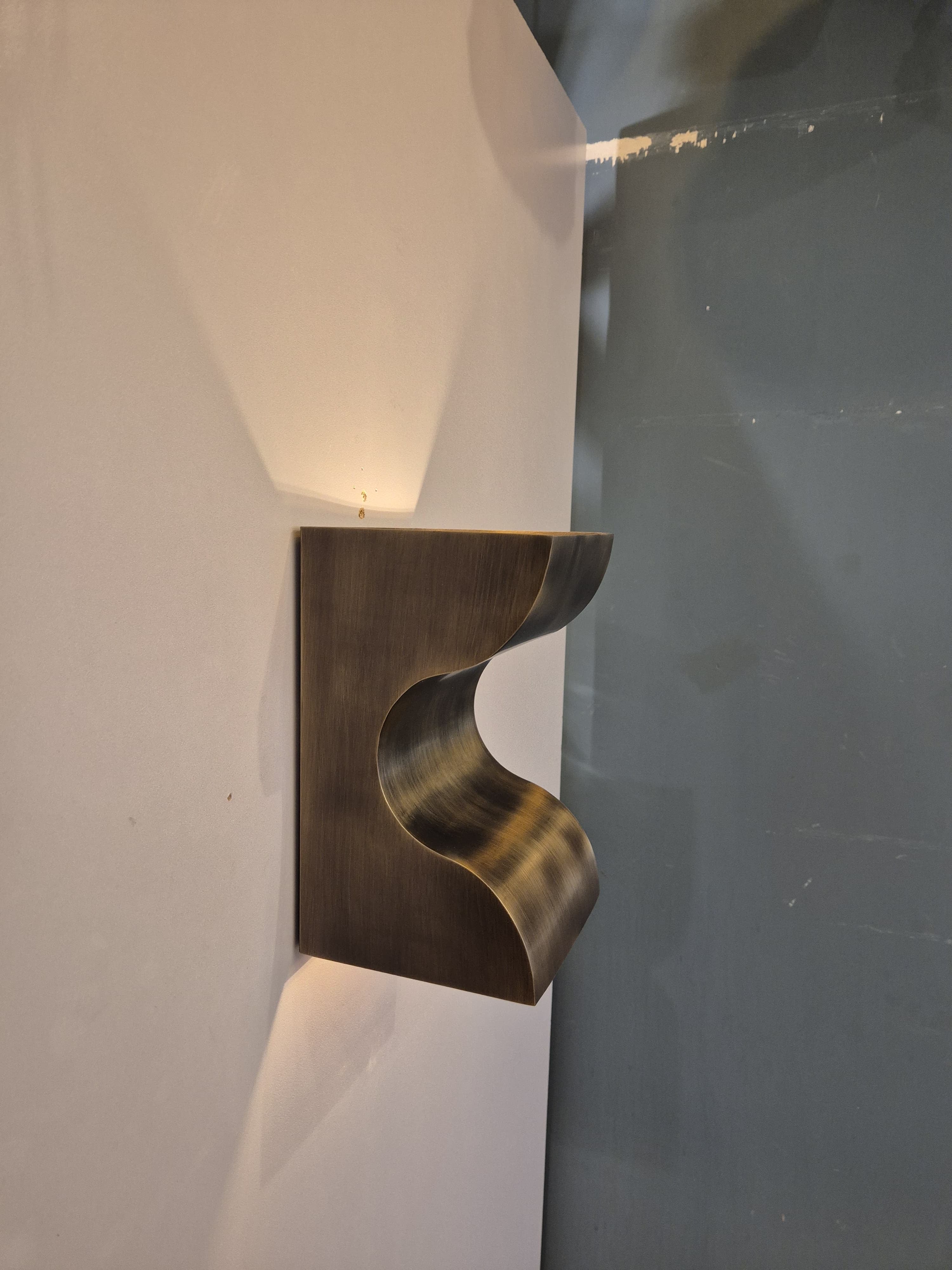 Arel Lighting Antique Brass MIRANDE Wall Sconce