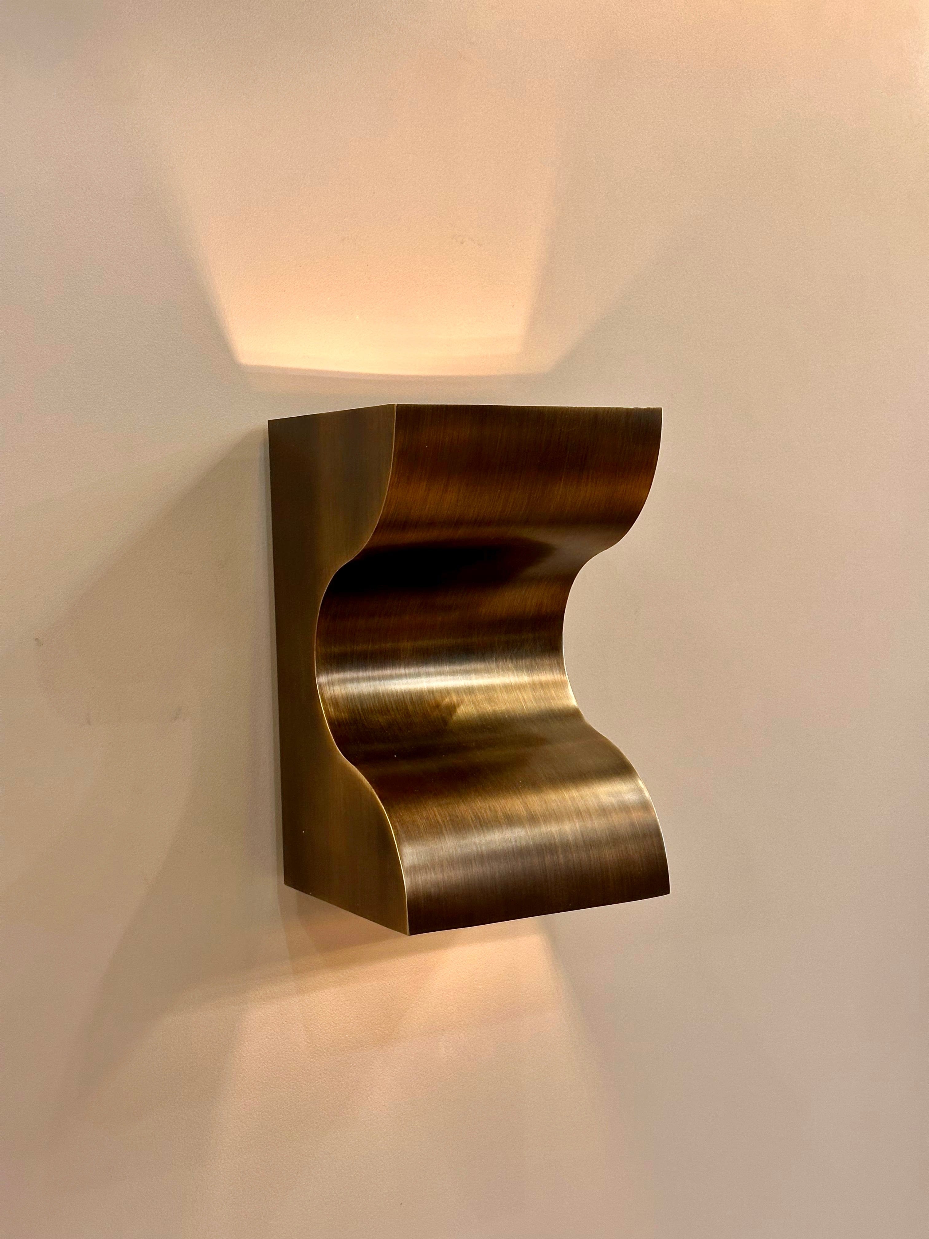 Arel Lighting Antique Brass MIRANDE Wall Sconce