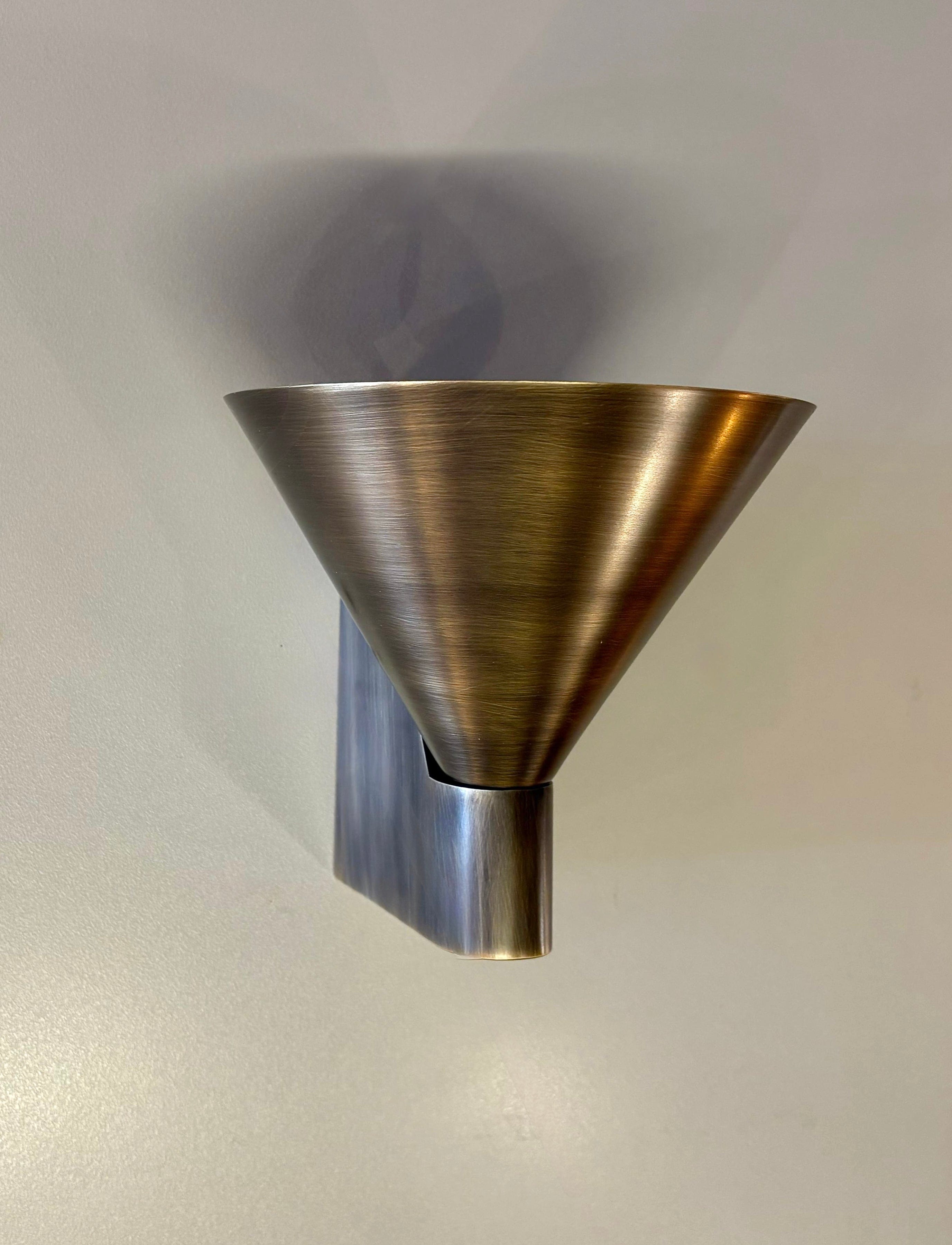 Arel Lighting Antique Brass MODICA Wall Sconce