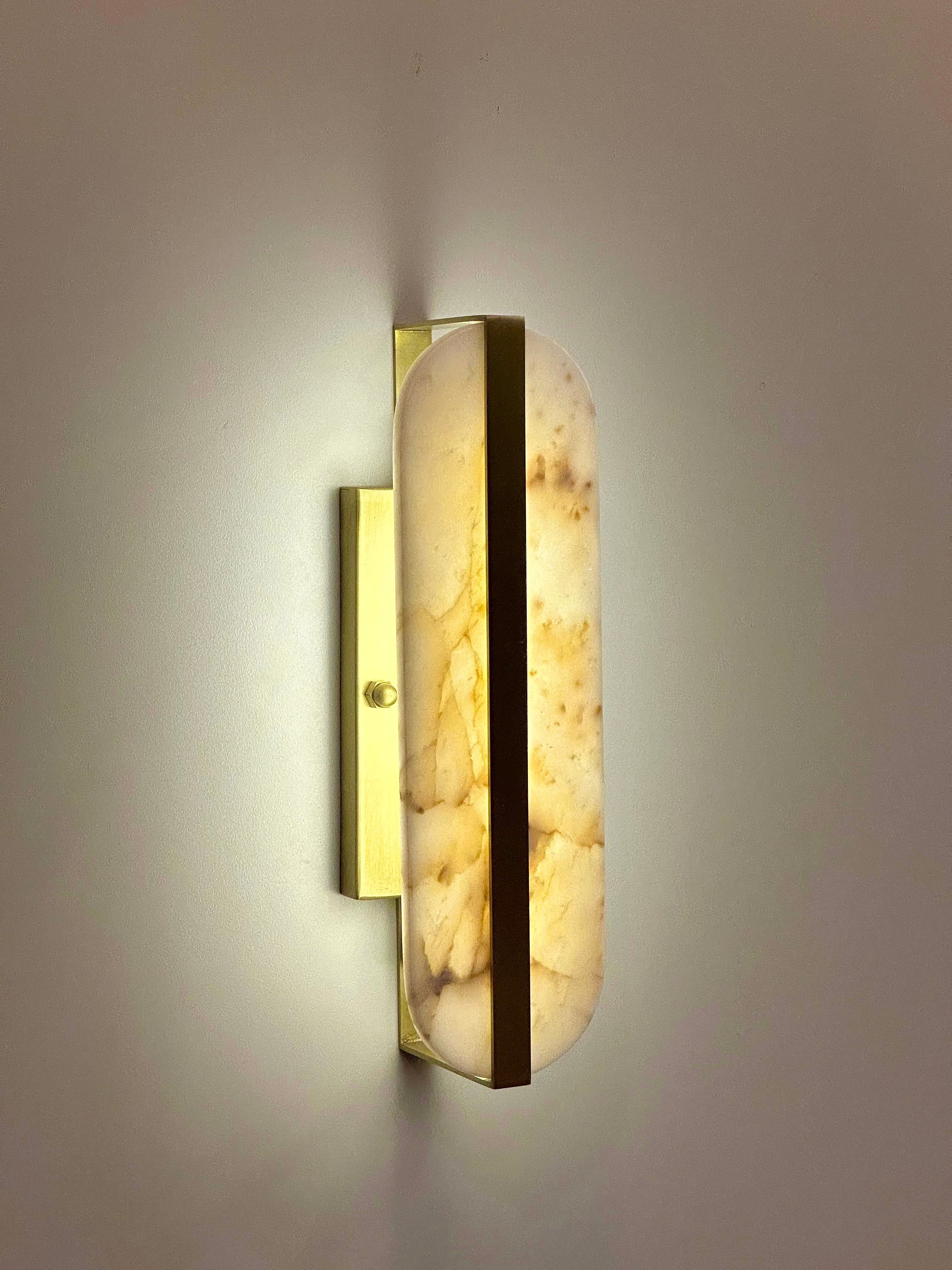 Arel Lighting ASENOV Marble Sconce
