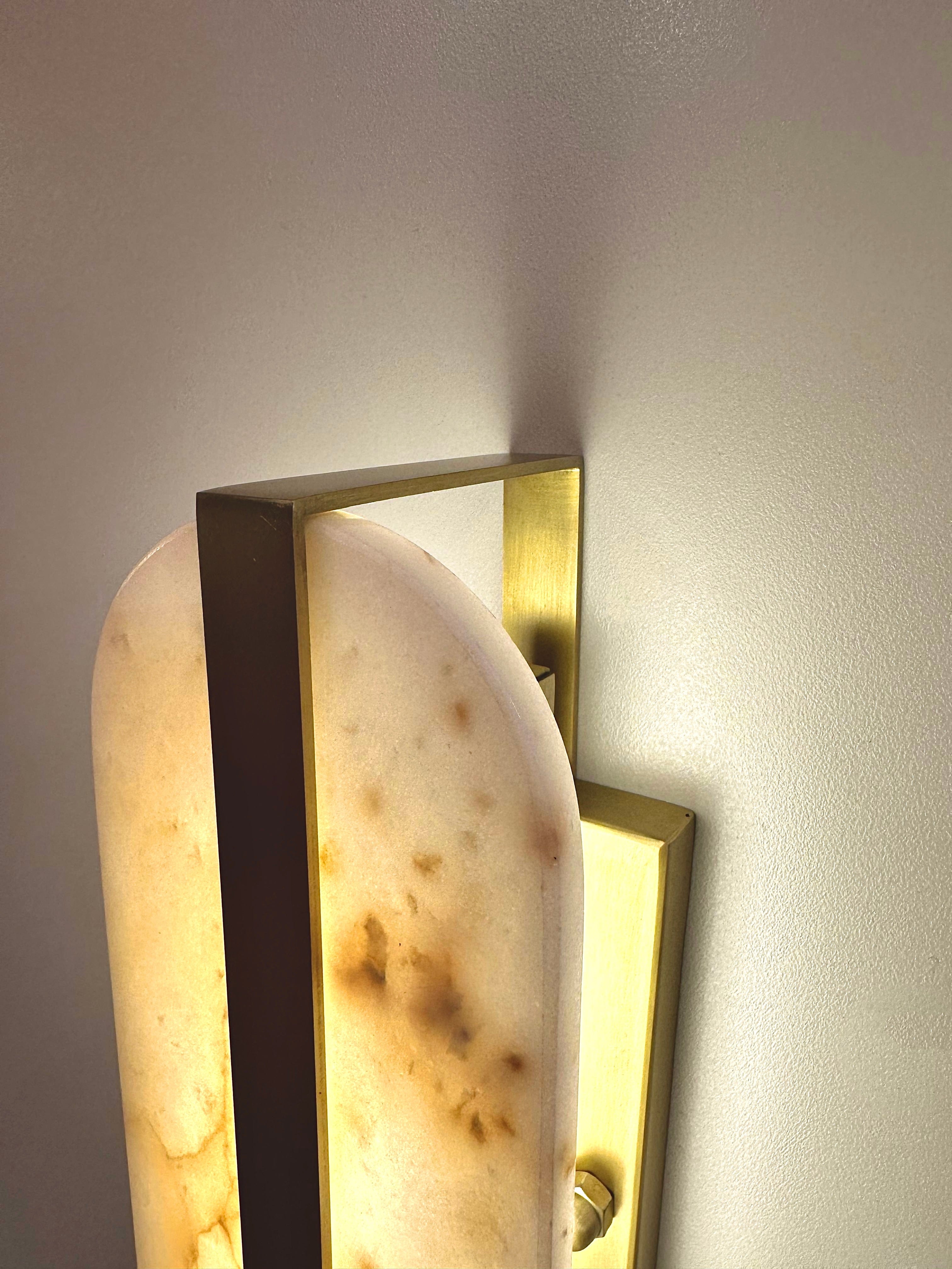 Arel Lighting ASENOV Marble Sconce