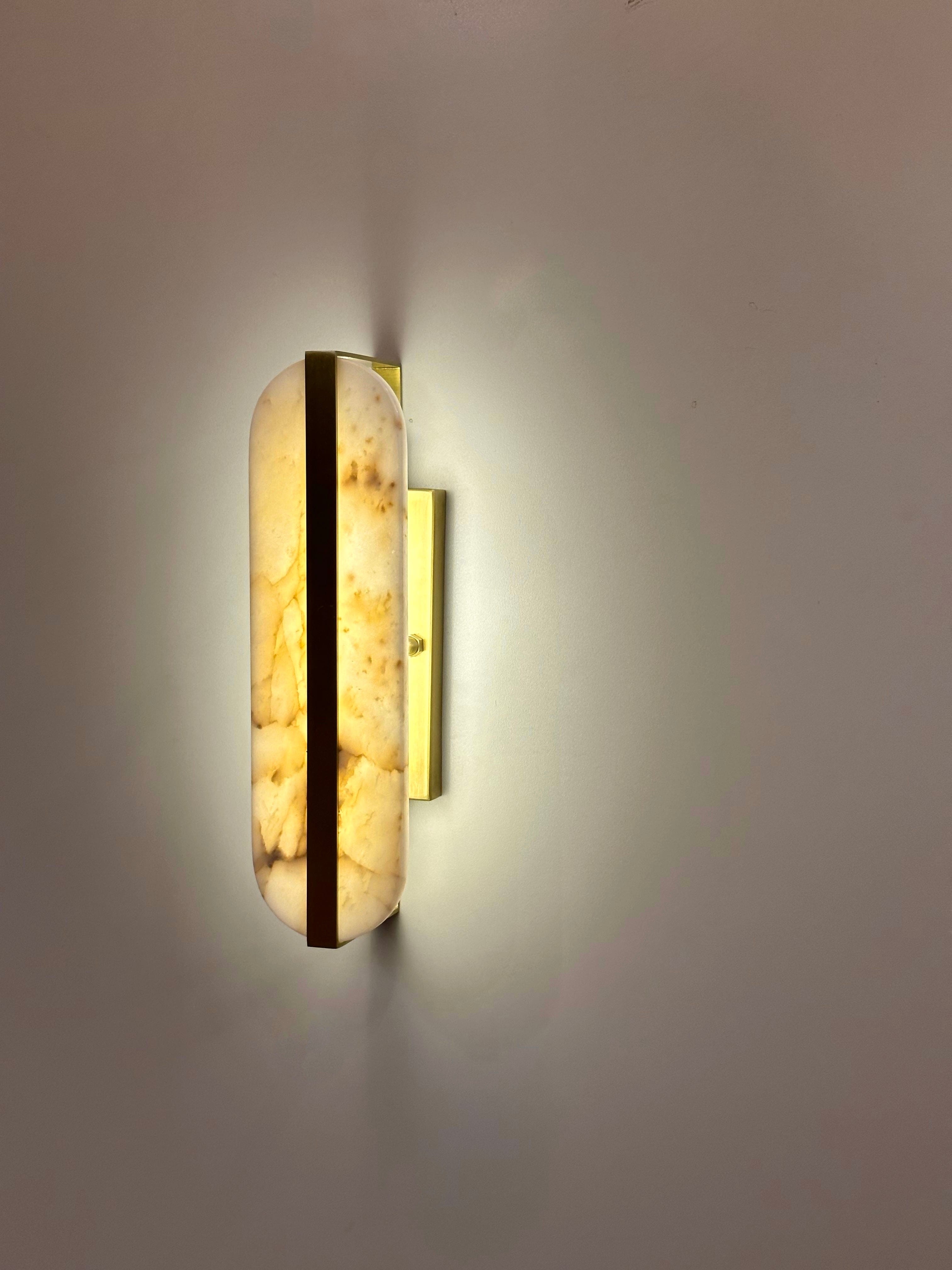 Arel Lighting ASENOV Marble Sconce