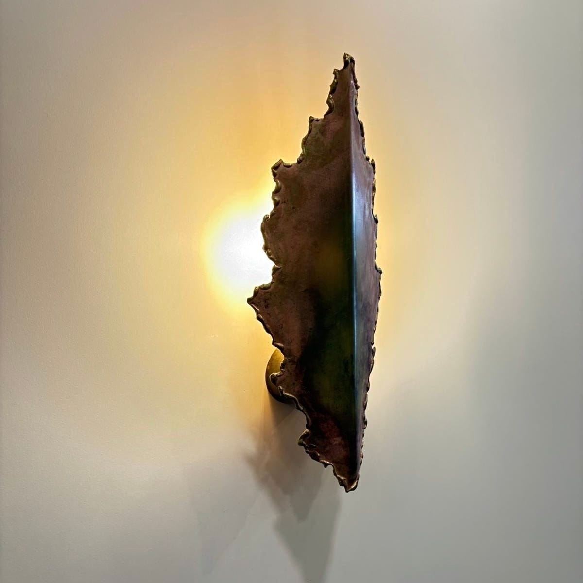 Arel Lighting AUGSBURG Brass Wall Sconce