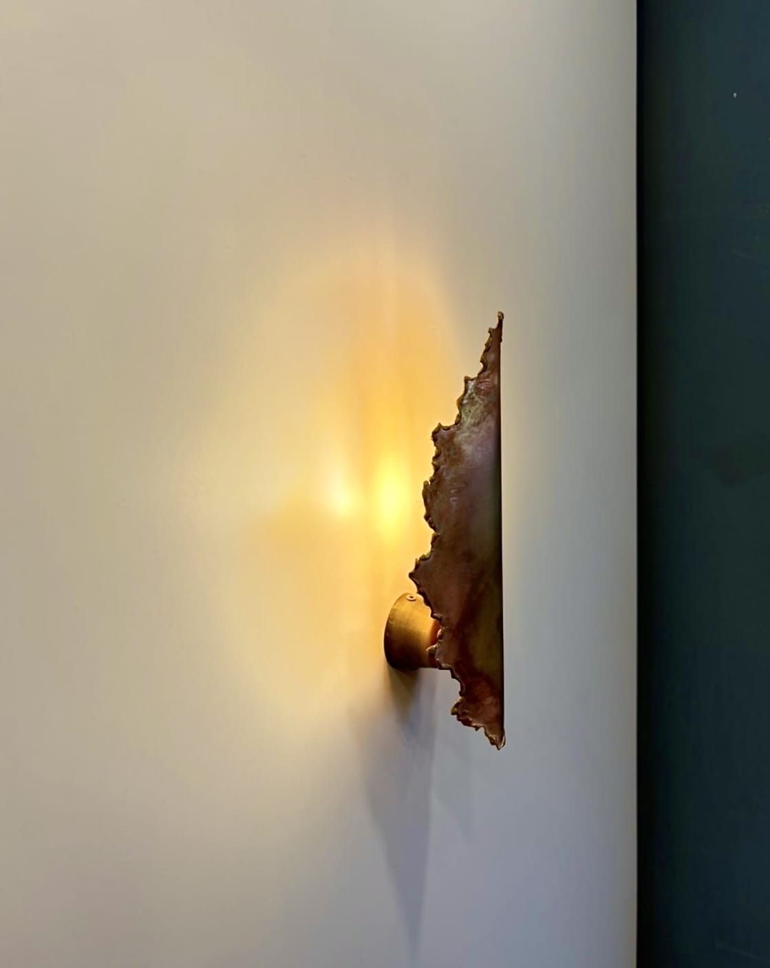 Arel Lighting AUGSBURG Brass Wall Sconce
