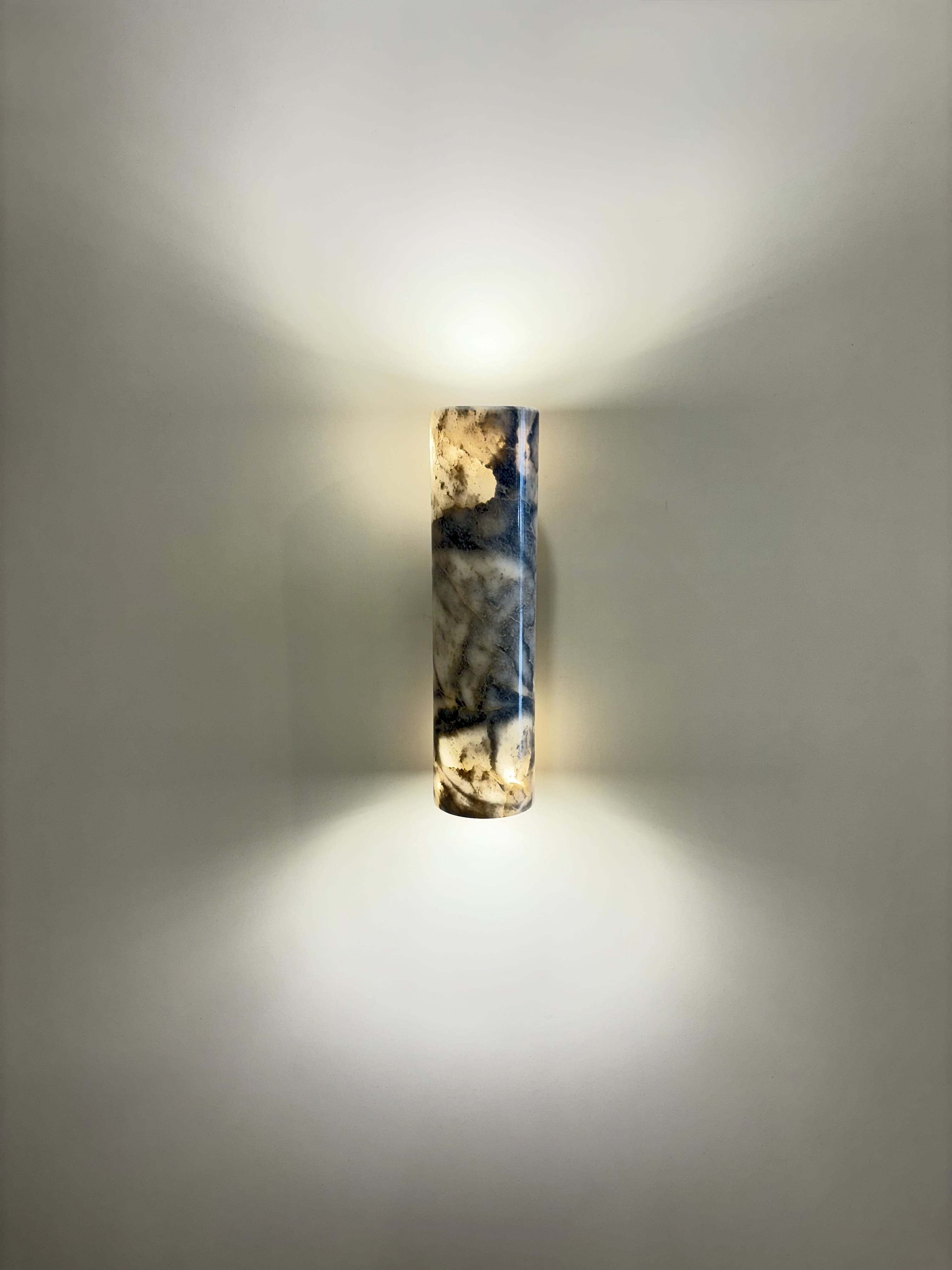 Arel Lighting BIED Marble Two Way Wall Sconce