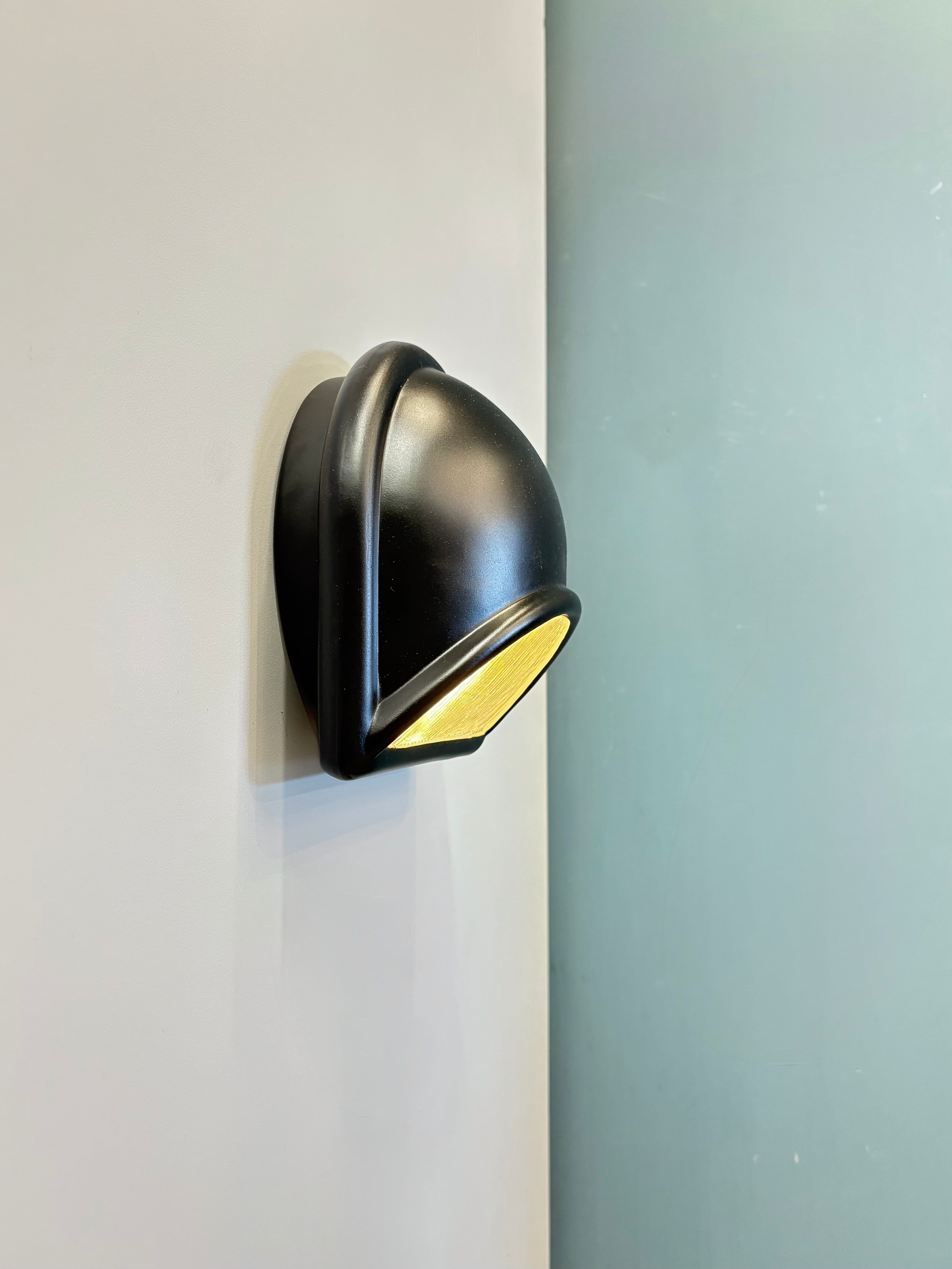 Arel Lighting Black GOMEL Nautical Modern Outdoor Wall Light