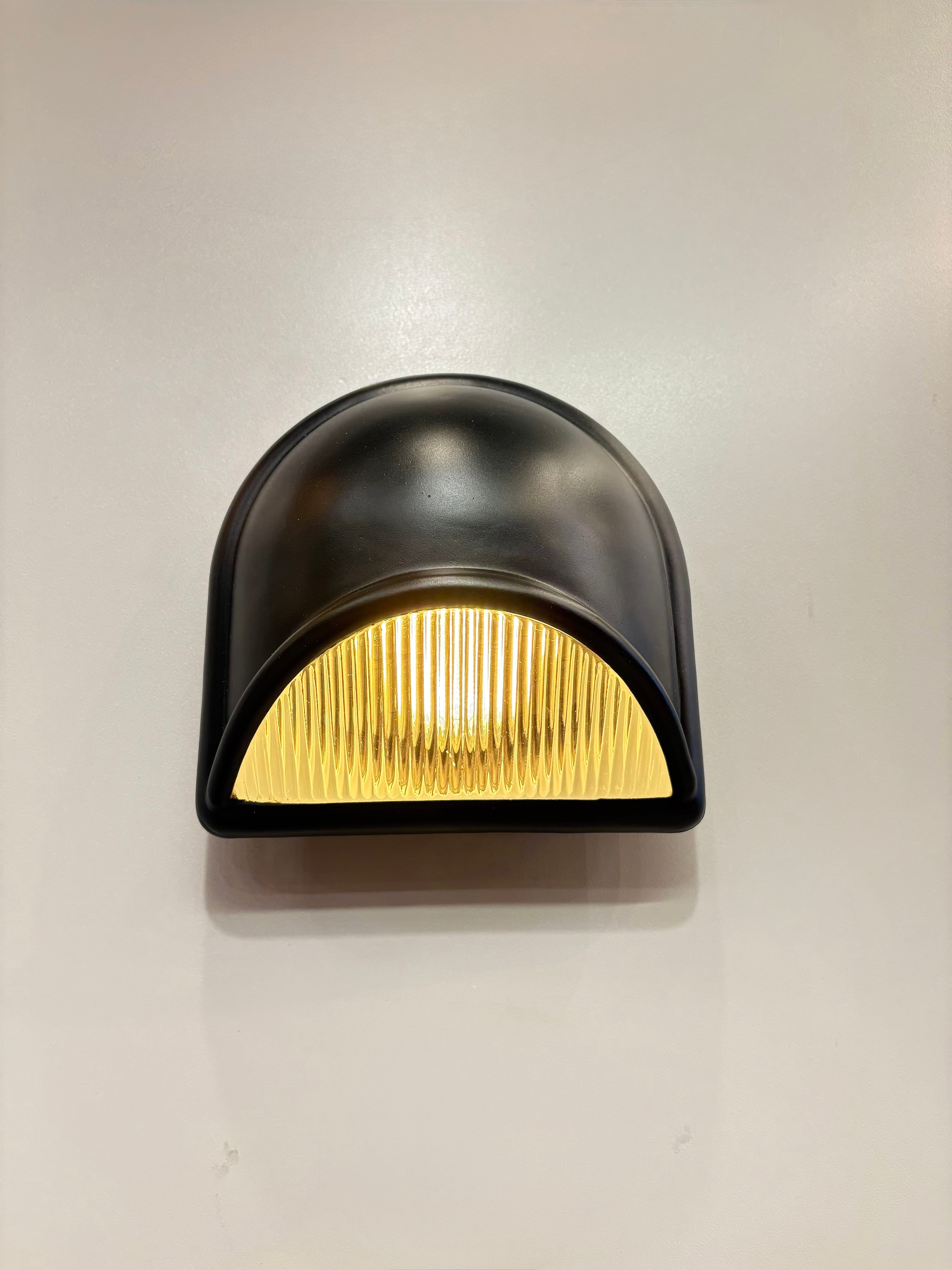 Arel Lighting Black GOMEL Nautical Modern Outdoor Wall Light