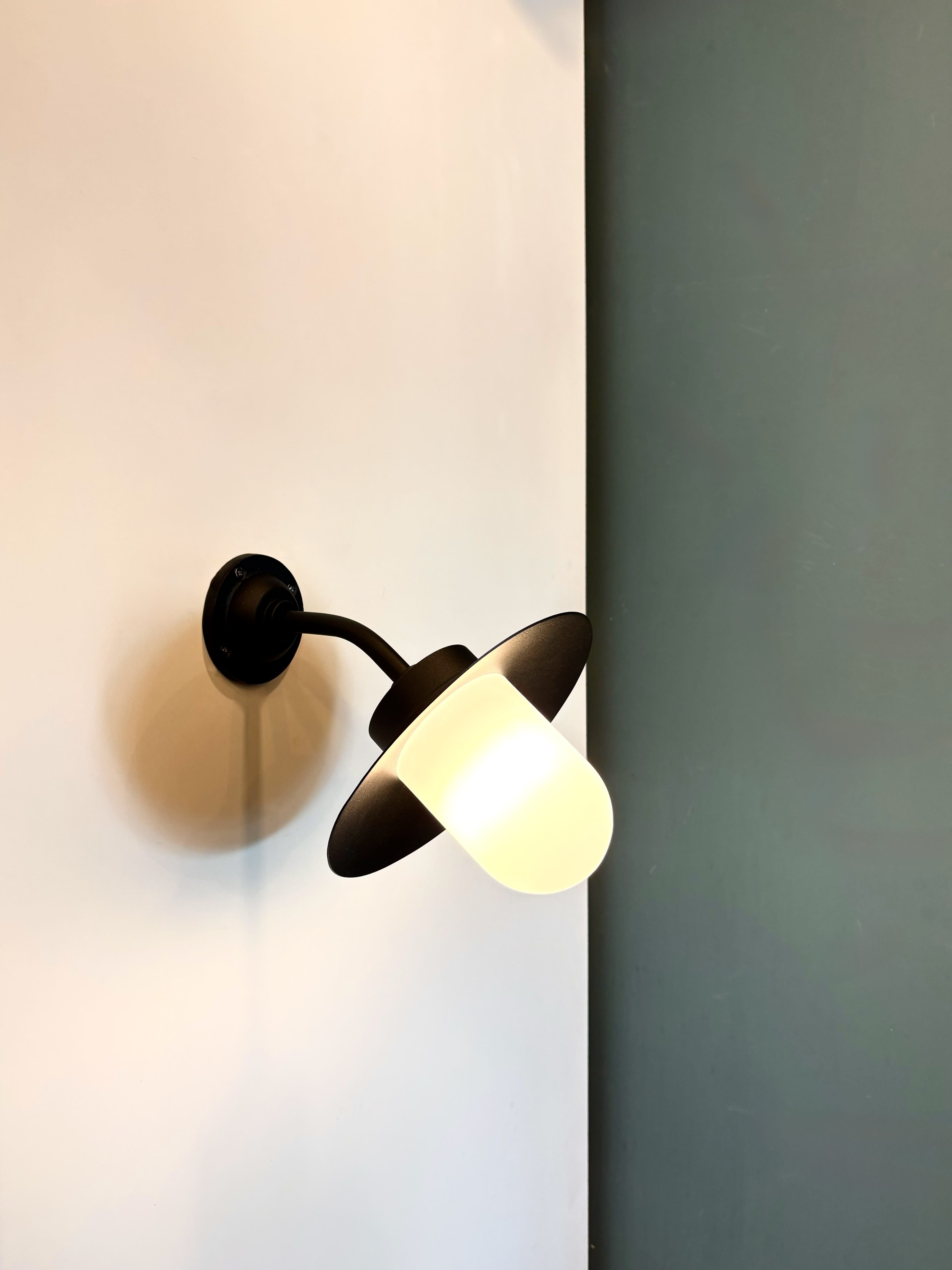 Arel Lighting BORG Nautical Glass Outdoor Wall Light