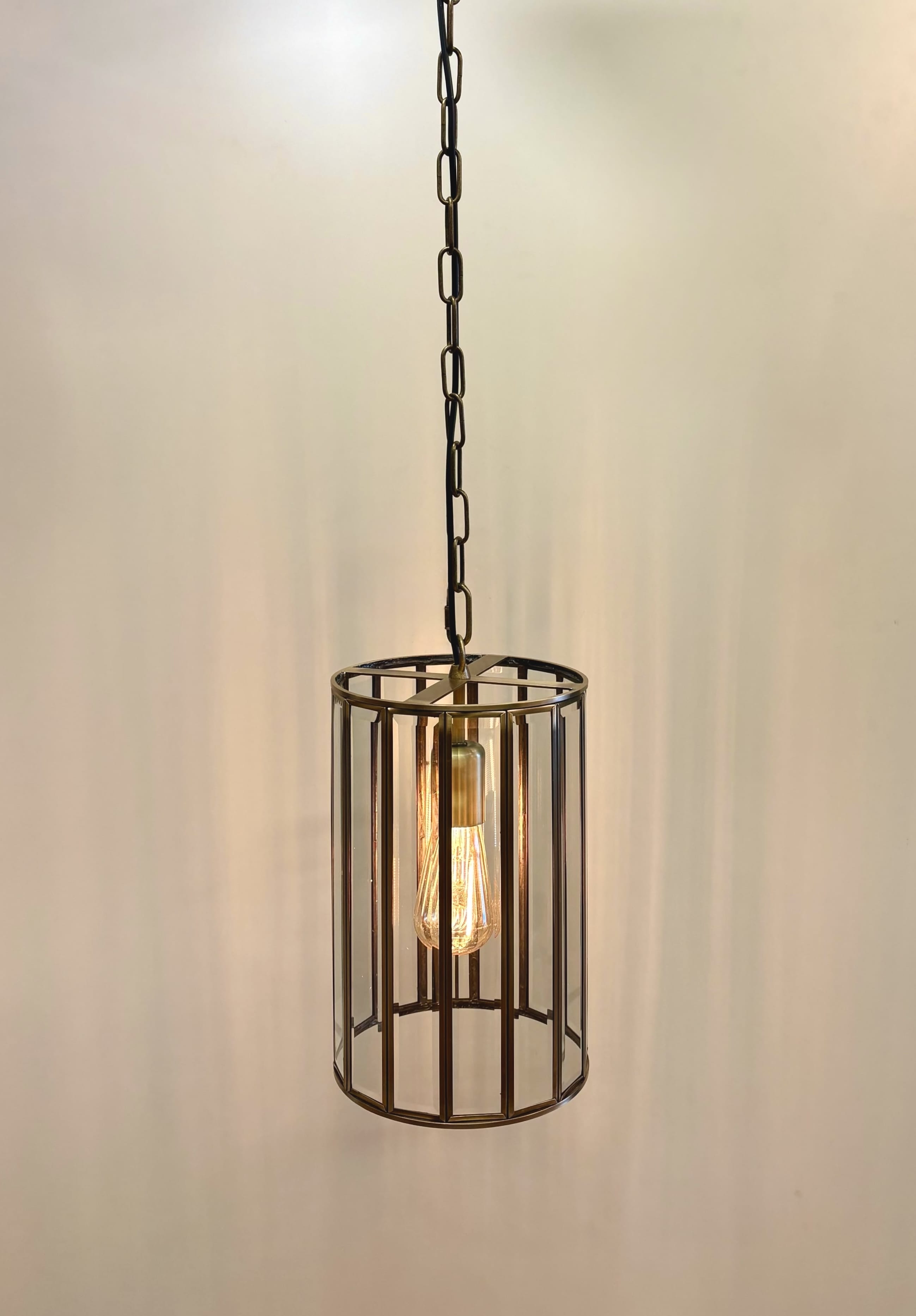 Arel Lighting Brushed Brass KILA Brass Pendant Light