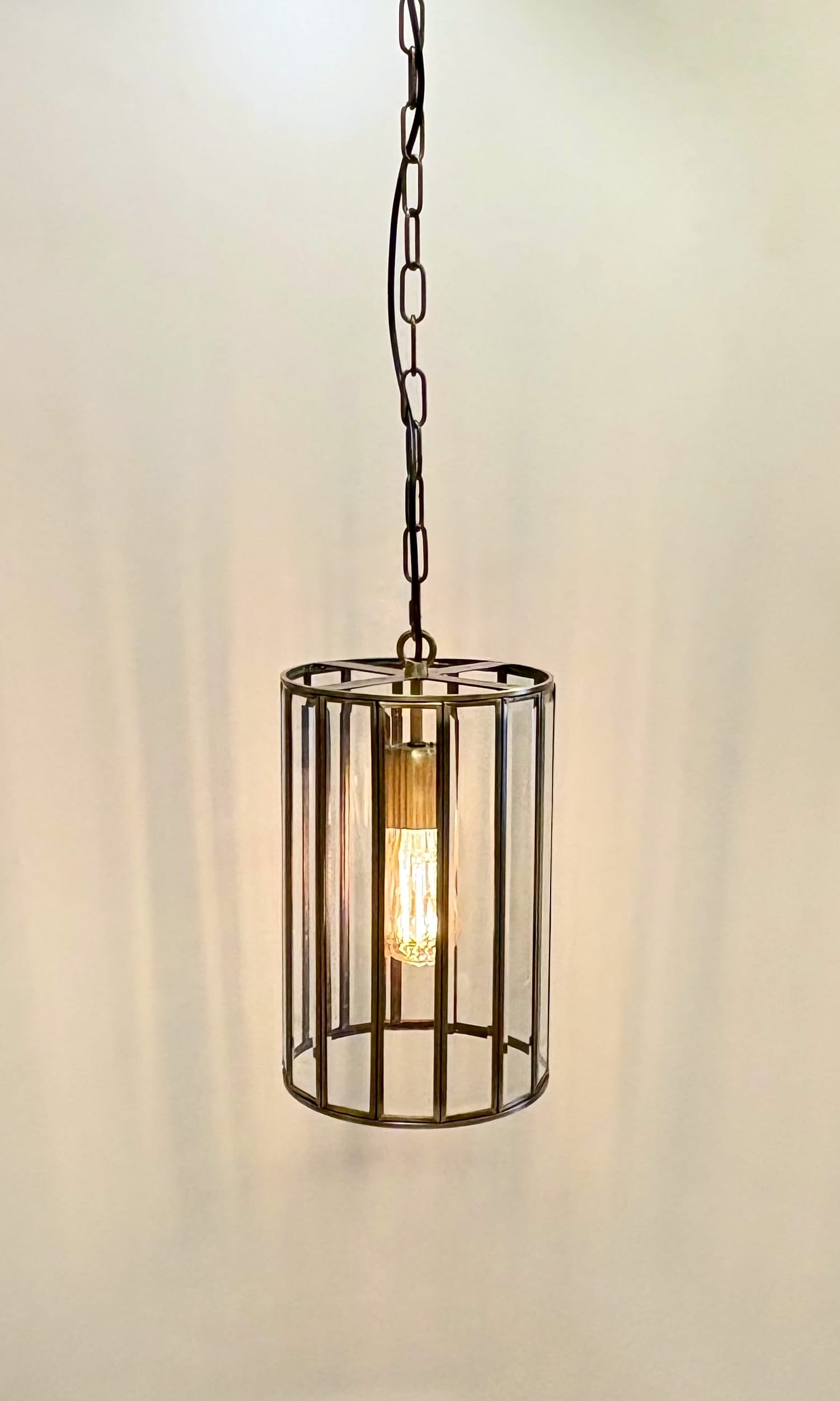 Arel Lighting Brushed Brass KILA Brass Pendant Light