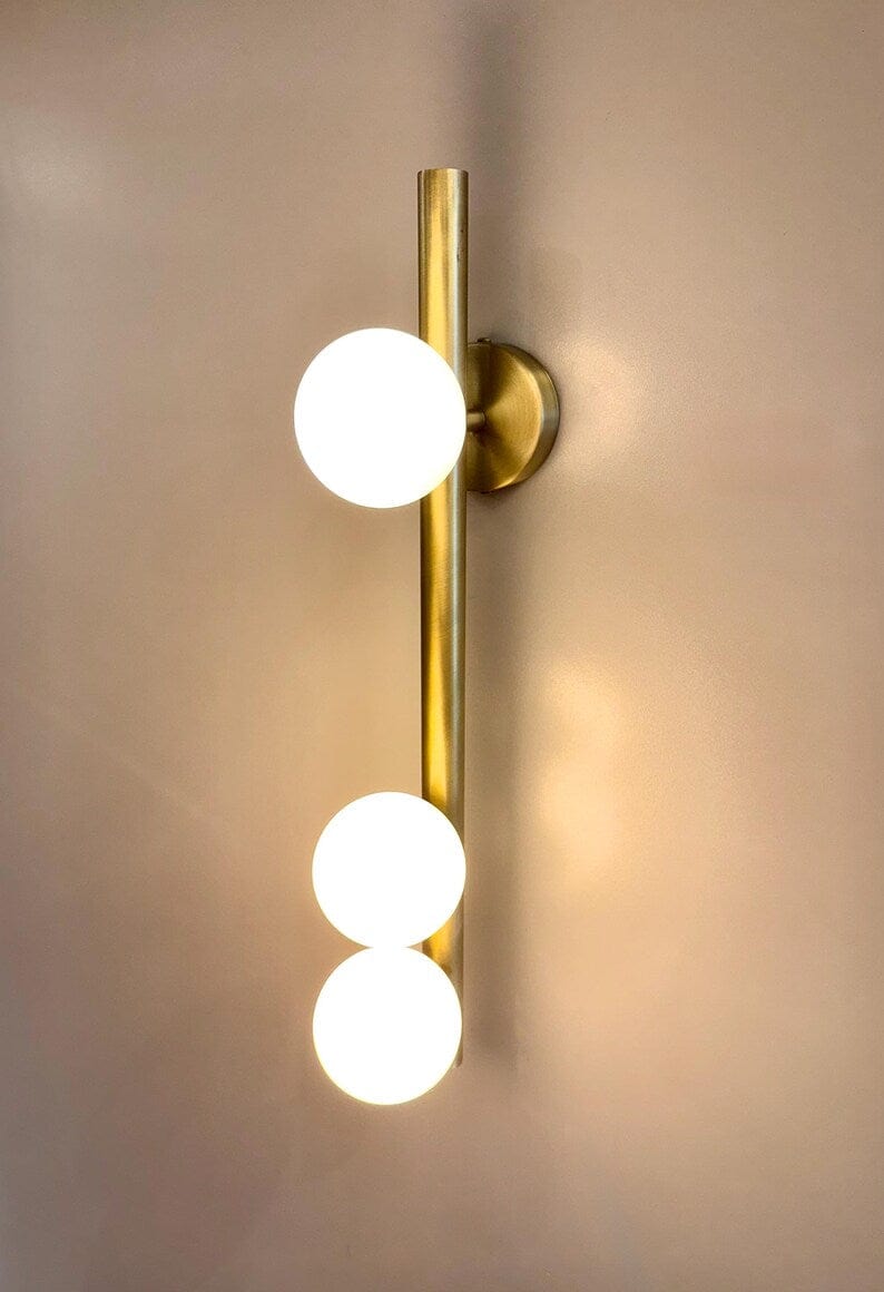 Arel Lighting Brushed Brass ZARZA I Wall Sconce