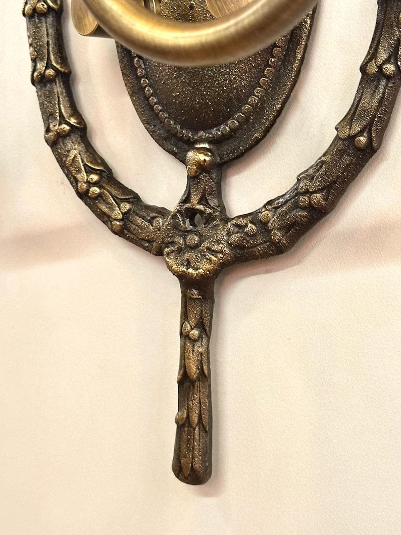 Arel Lighting CLUNY Brass Traditional Wall Sconce