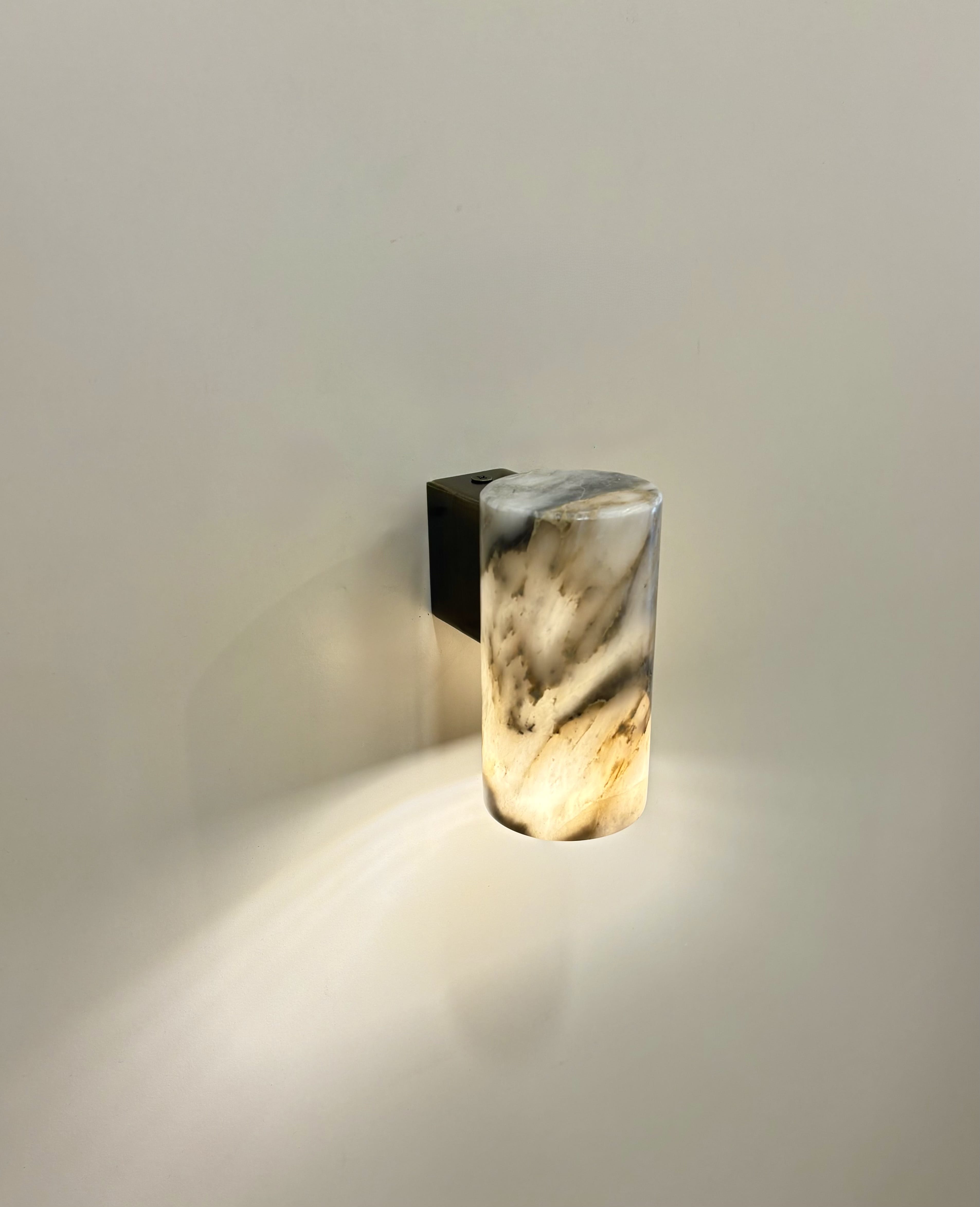 Arel Lighting CONEGLI Marble Wall Sconce