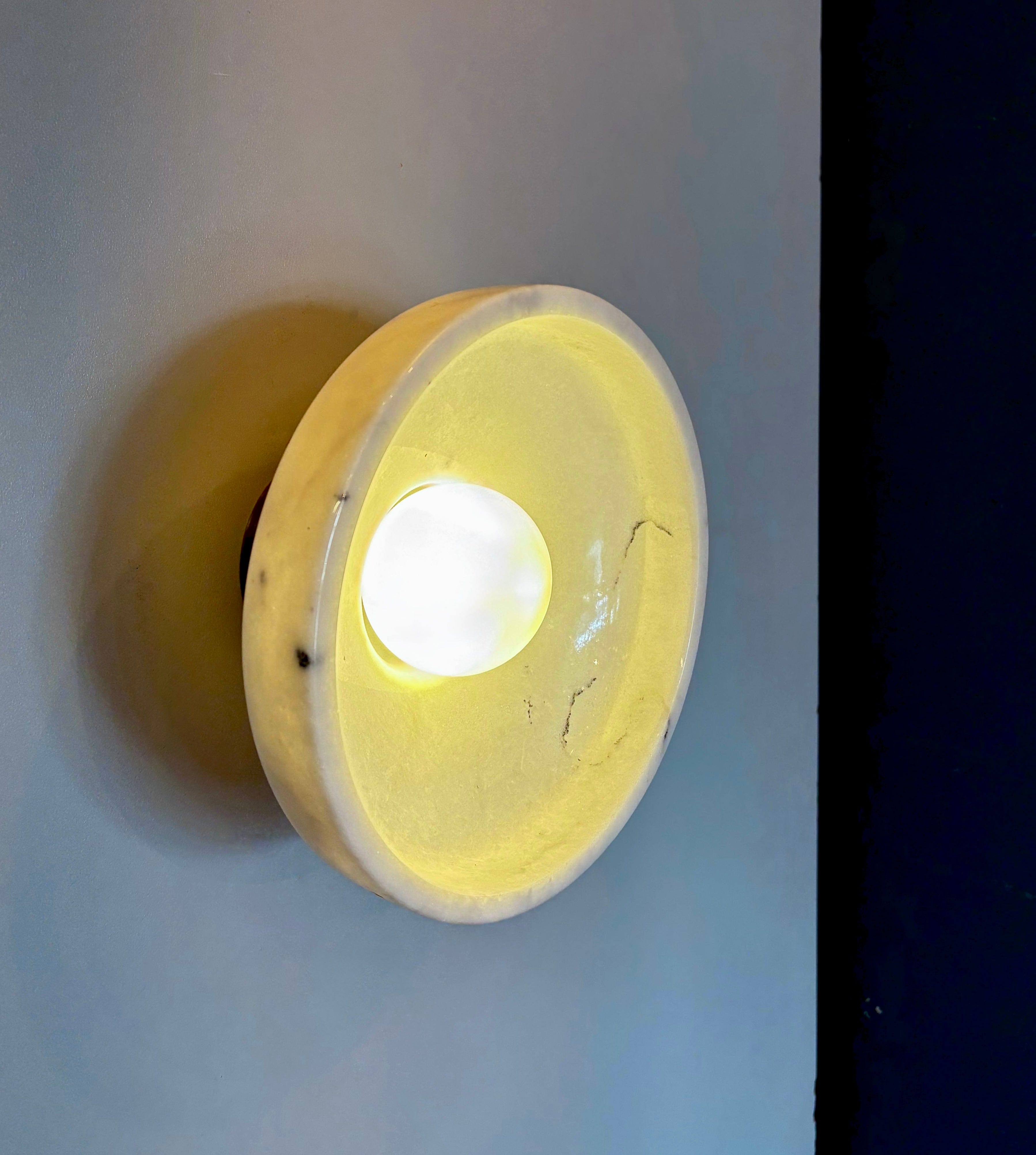 Arel Lighting CRAIOVA Marble Sconce