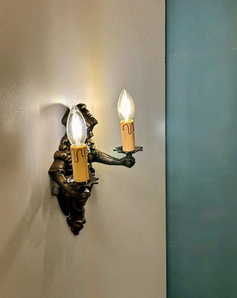 Arel Lighting CREUSOT Brass Traditional Wall Sconce