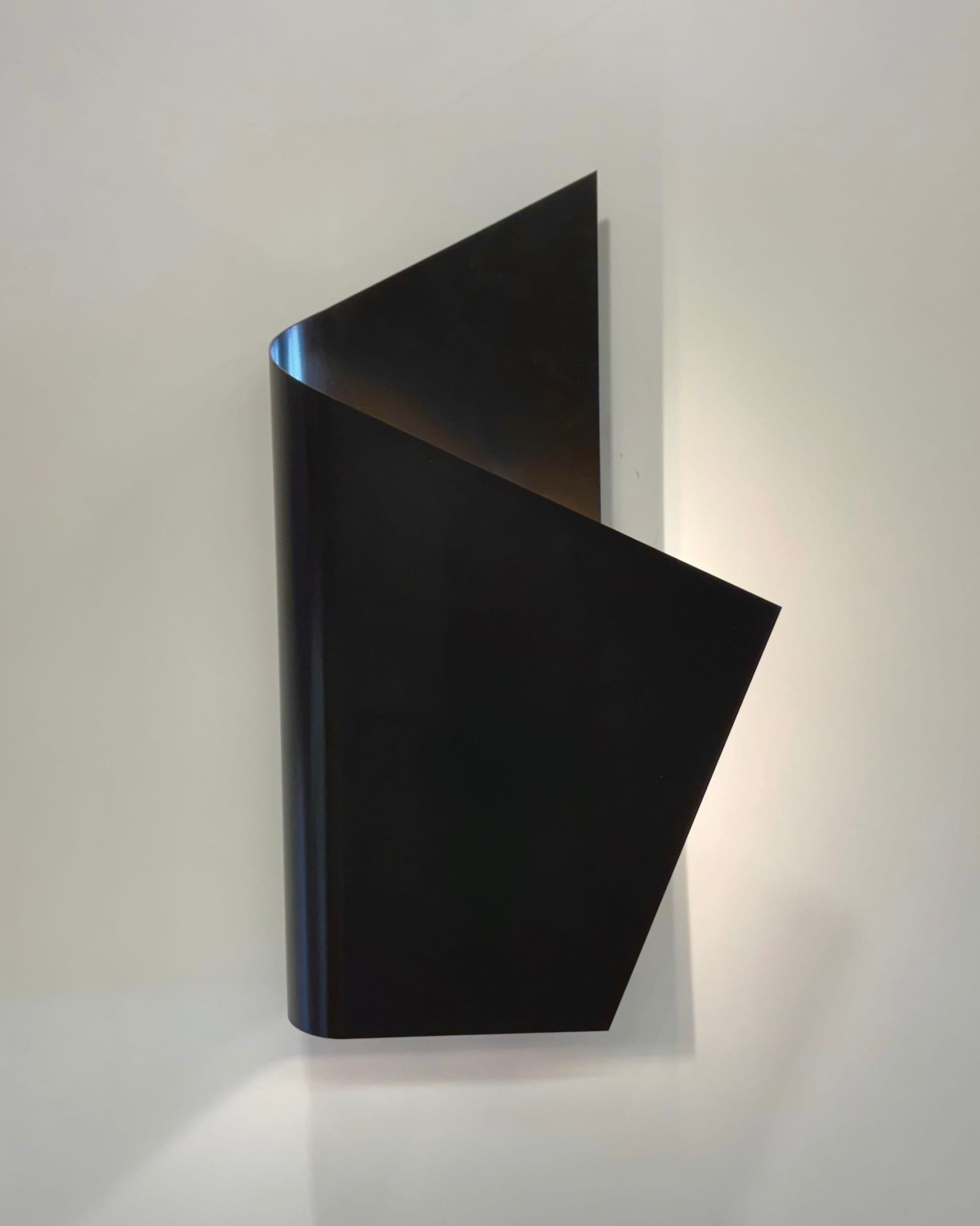 Arel Lighting Dark Antique Brass SABAC Modern Wall Sconce