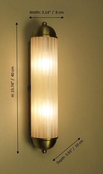 Arel Lighting DECO GLASS LINE Wall Sconce