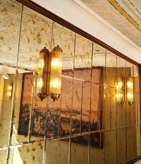 Arel Lighting DECO GLASS LINE Wall Sconce