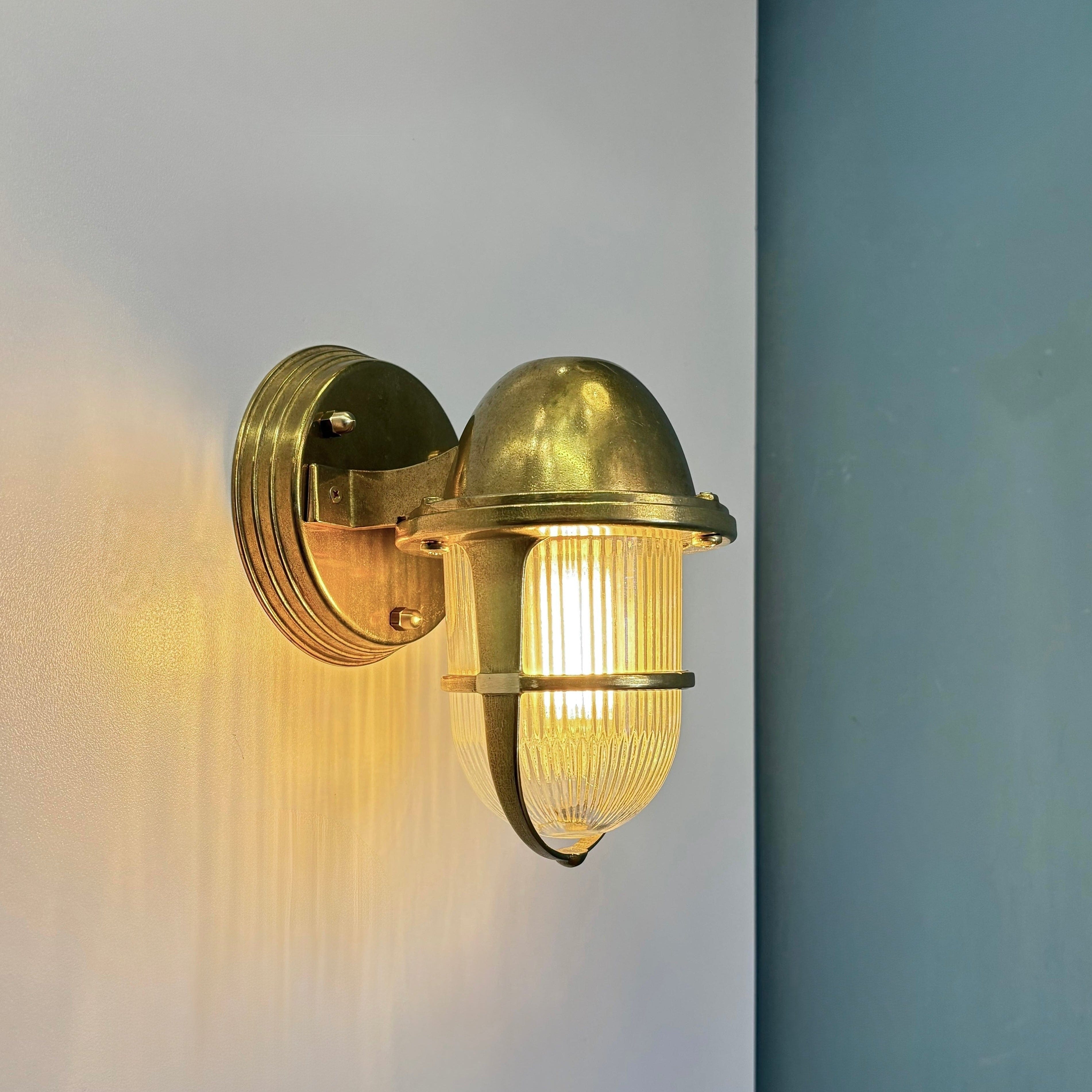 Arel Lighting DELSOL GRANDE CAN Nautical Outdoor Wall Sconce