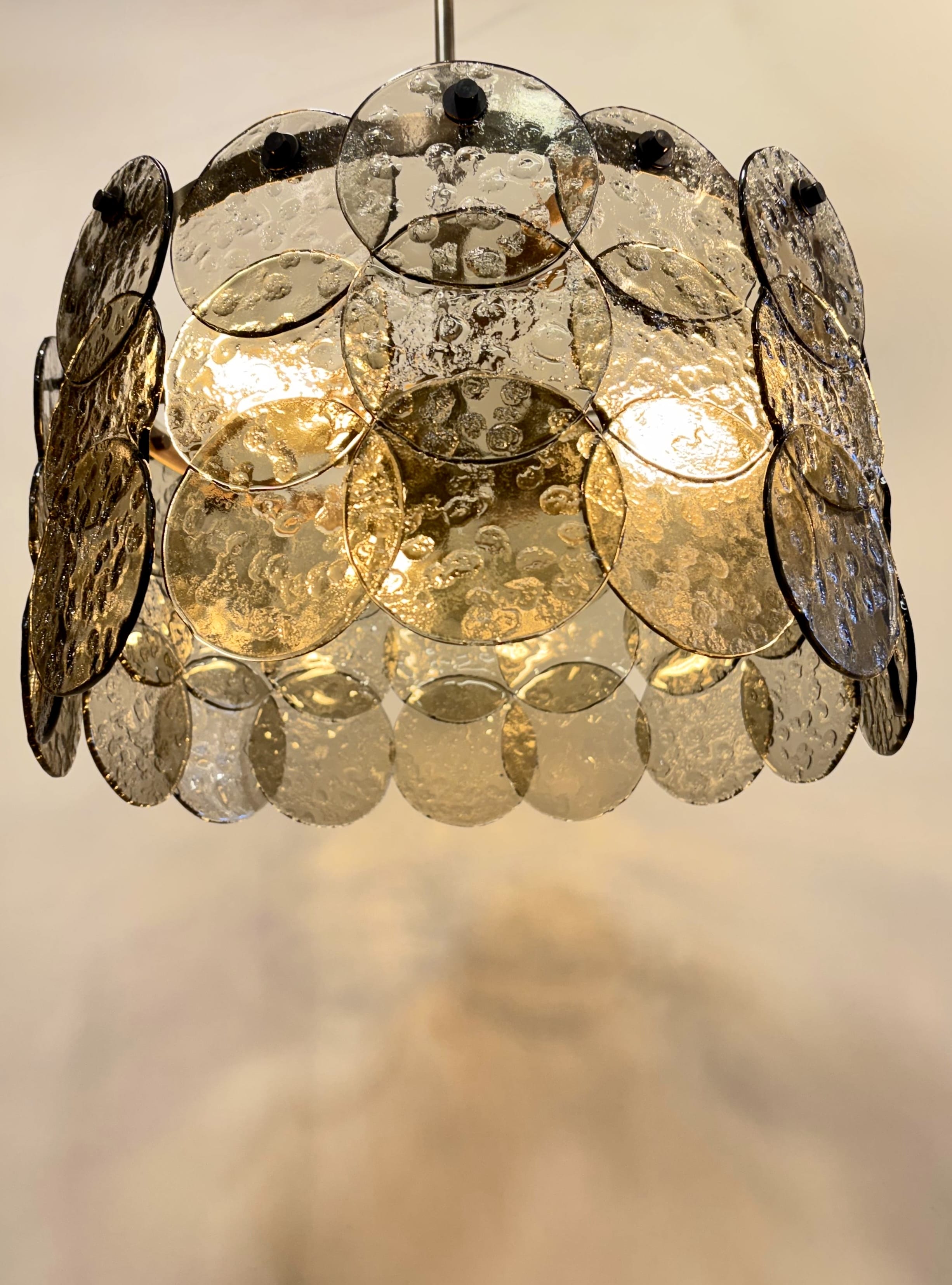Arel Lighting FEMORE Murano Fusion Glass Chandelier
