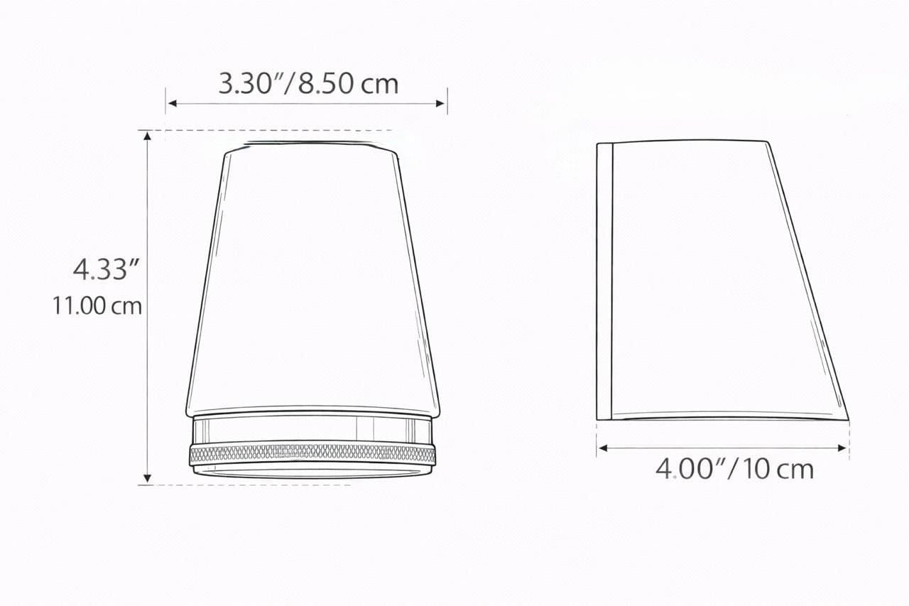 Arel Lighting FIENO Outdoor Bathroom Wall Fixture