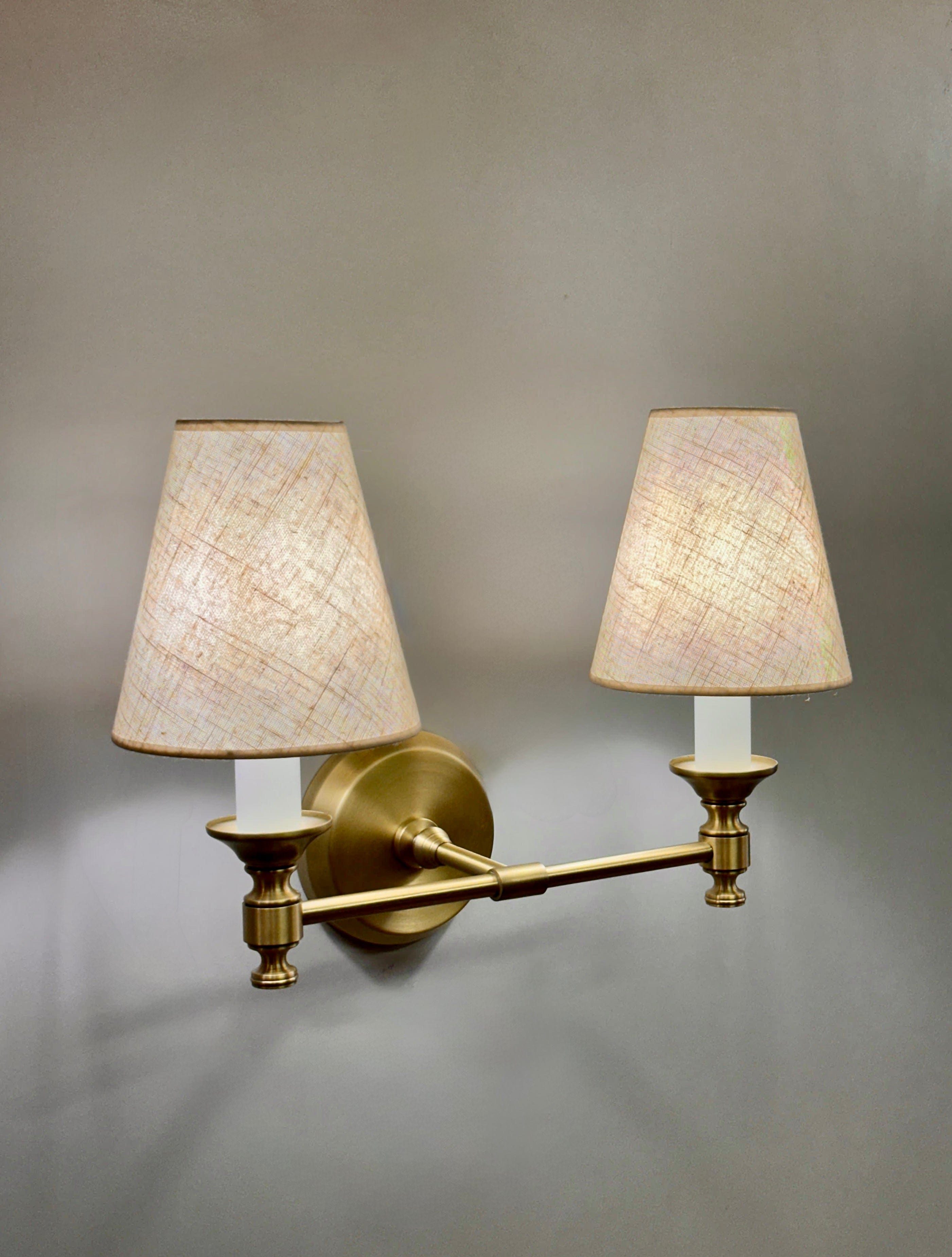 Arel Lighting FOGGIO Double Traditional Wall Sconce