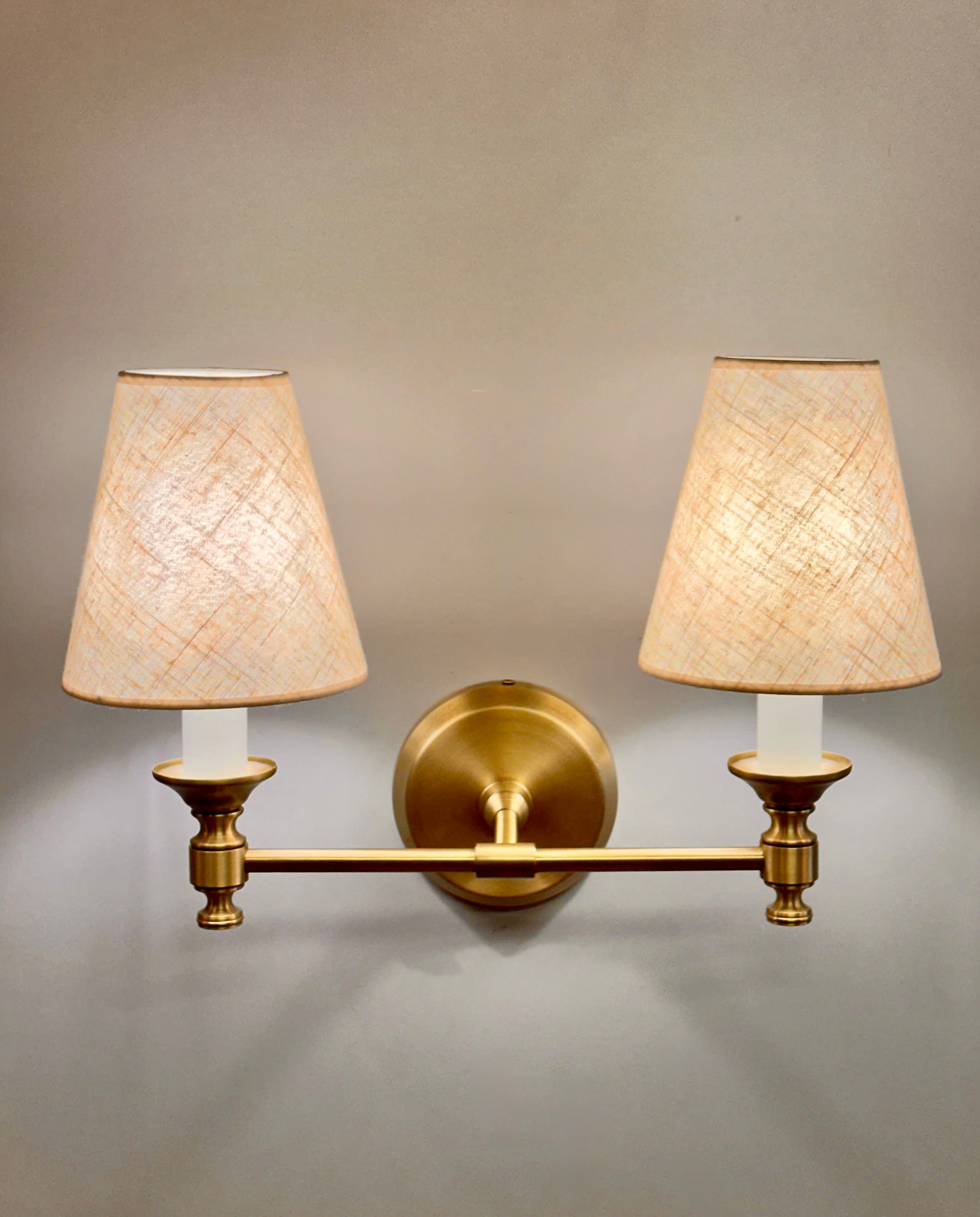 Arel Lighting FOGGIO Double Traditional Wall Sconce