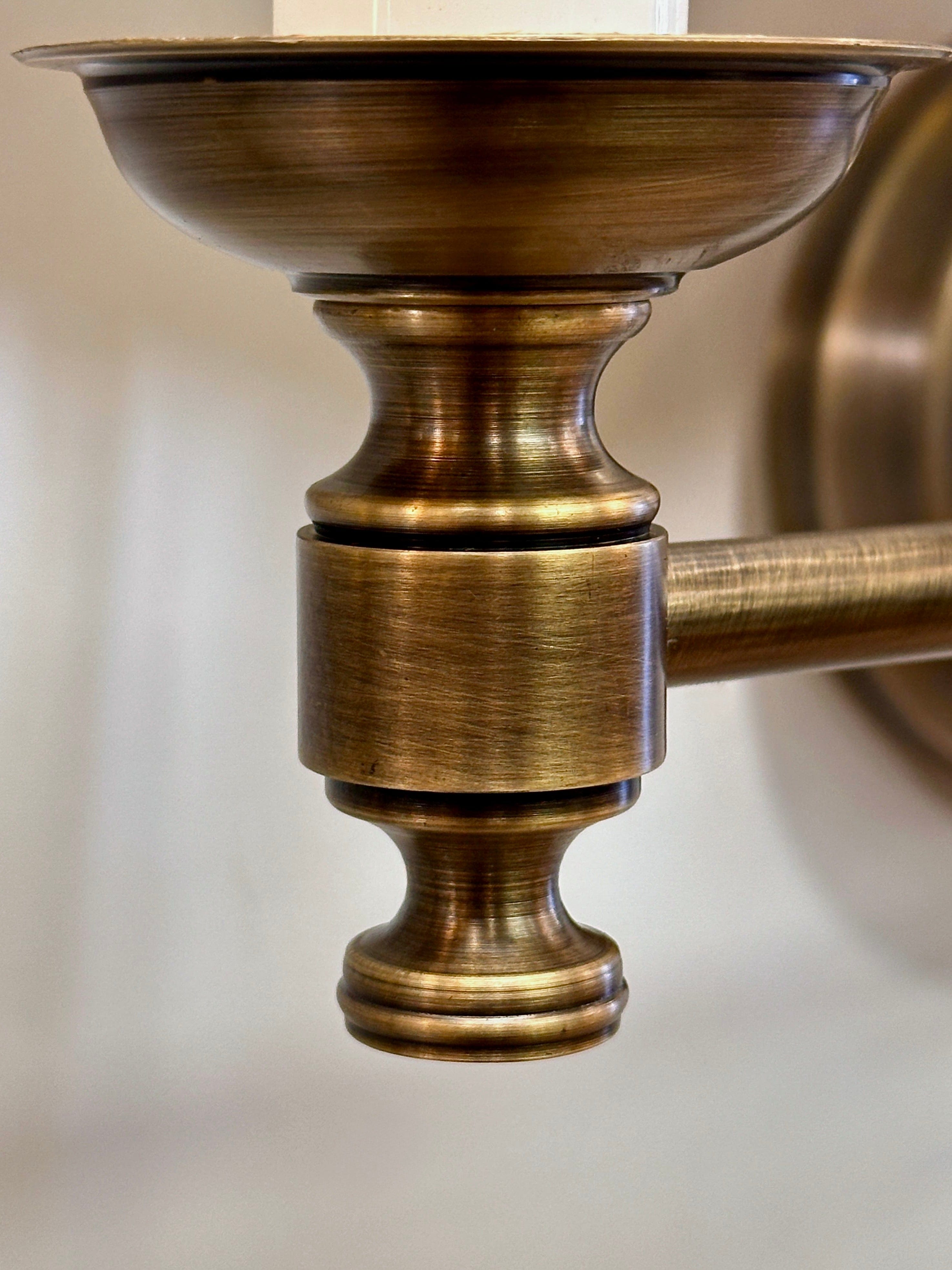 Arel Lighting FOGGIO Triple Traditional Wall Sconce