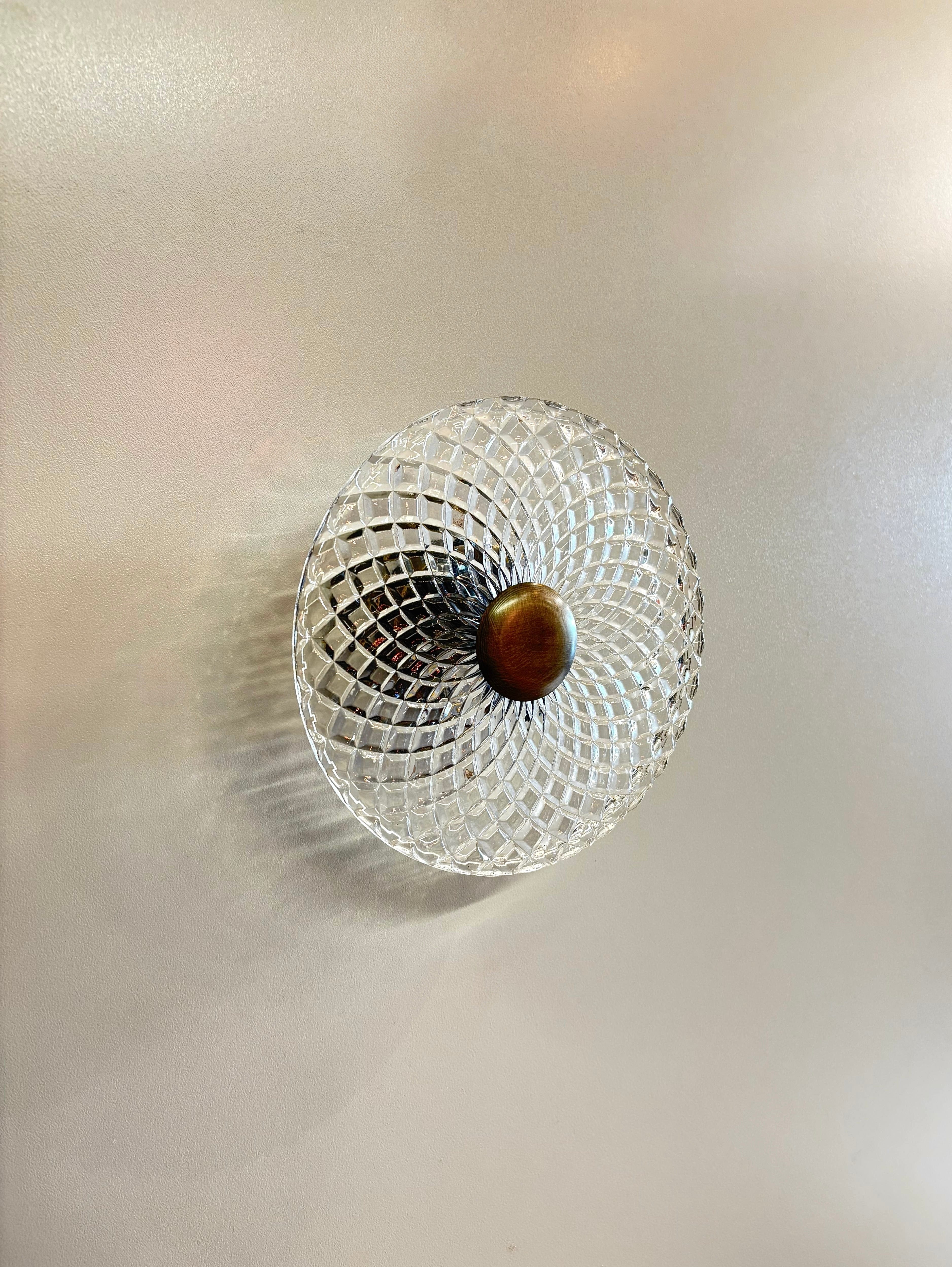 Arel Lighting GAFSA Hand Blown Glass Wall Sconce