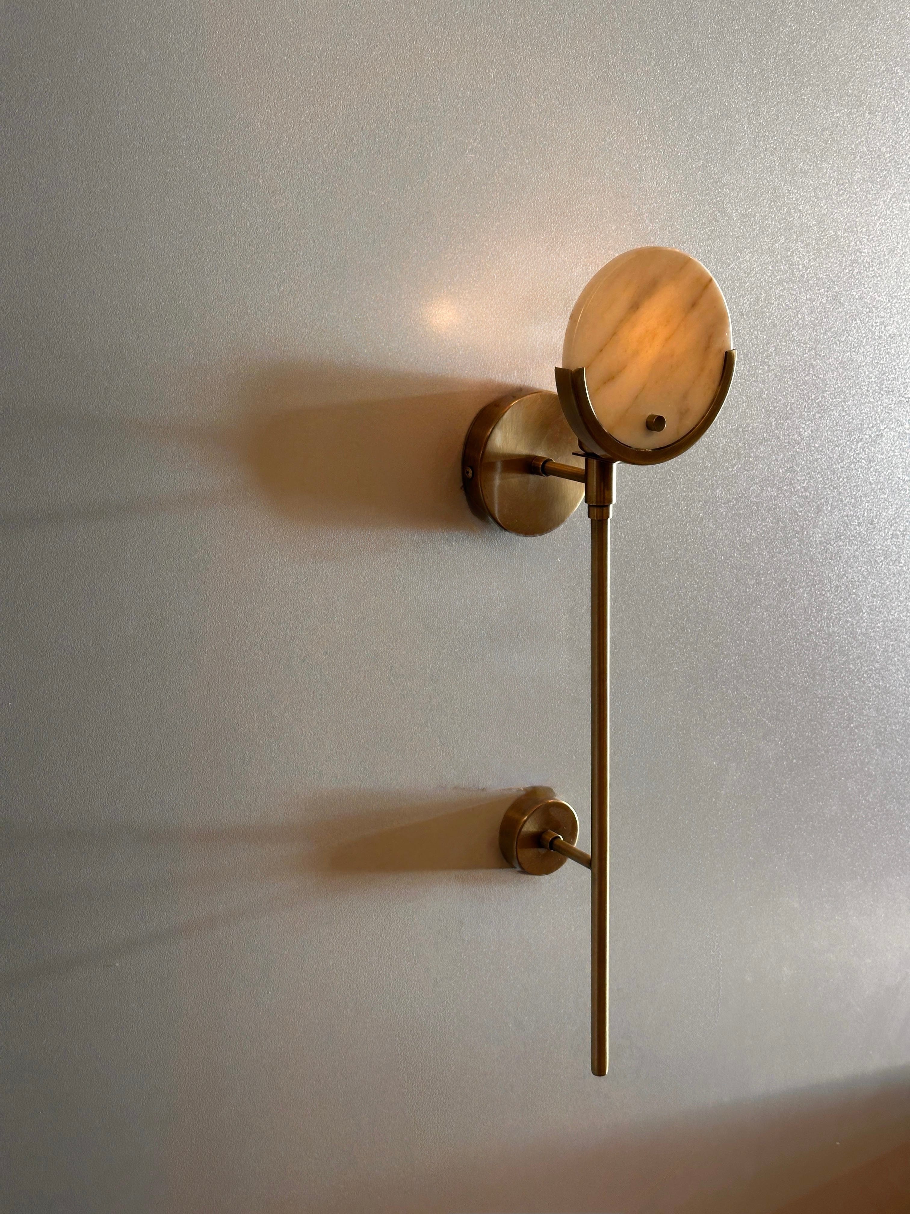 Arel Lighting GAFSA Marble Sconce