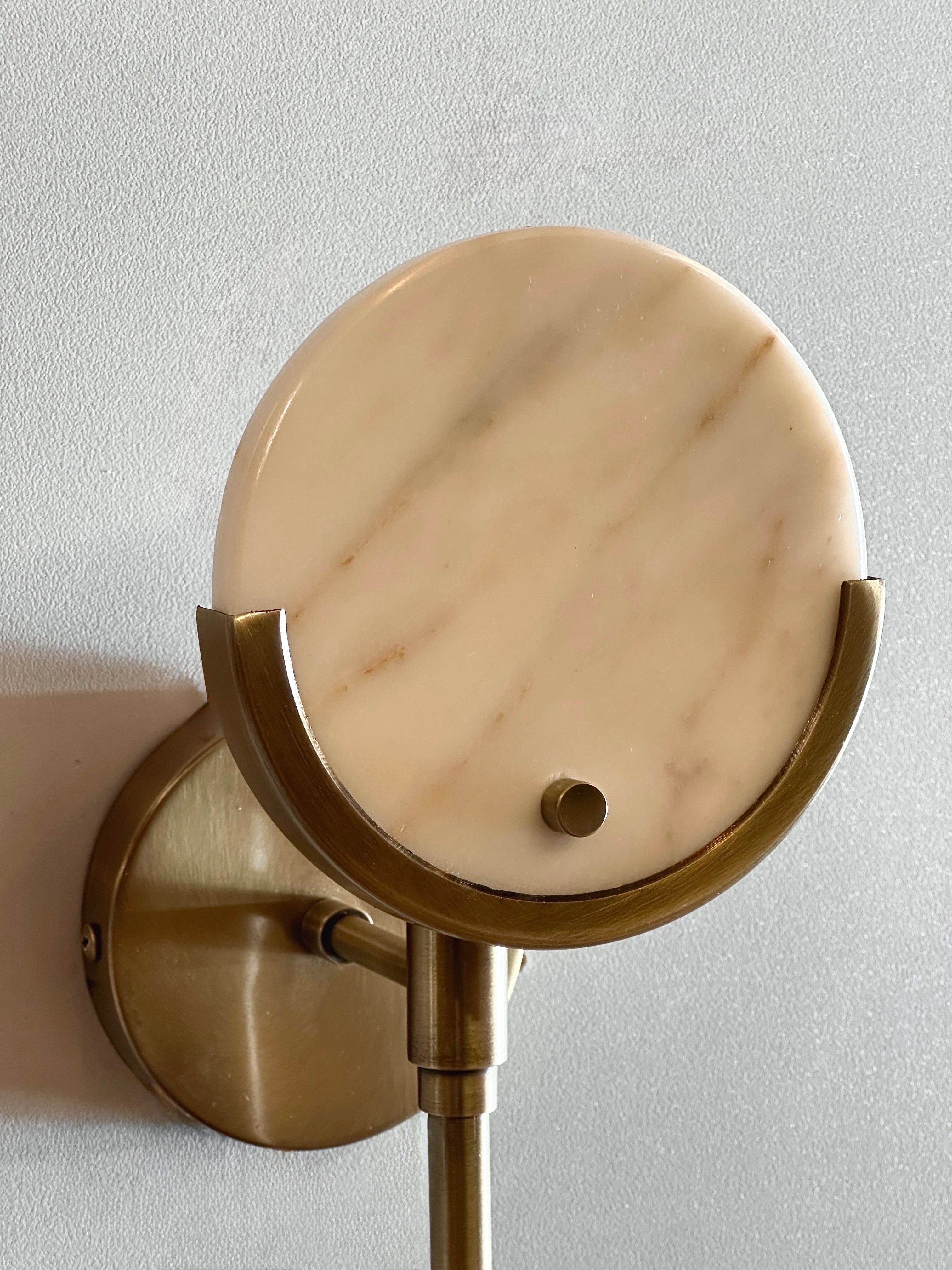 Arel Lighting GAFSA Marble Sconce
