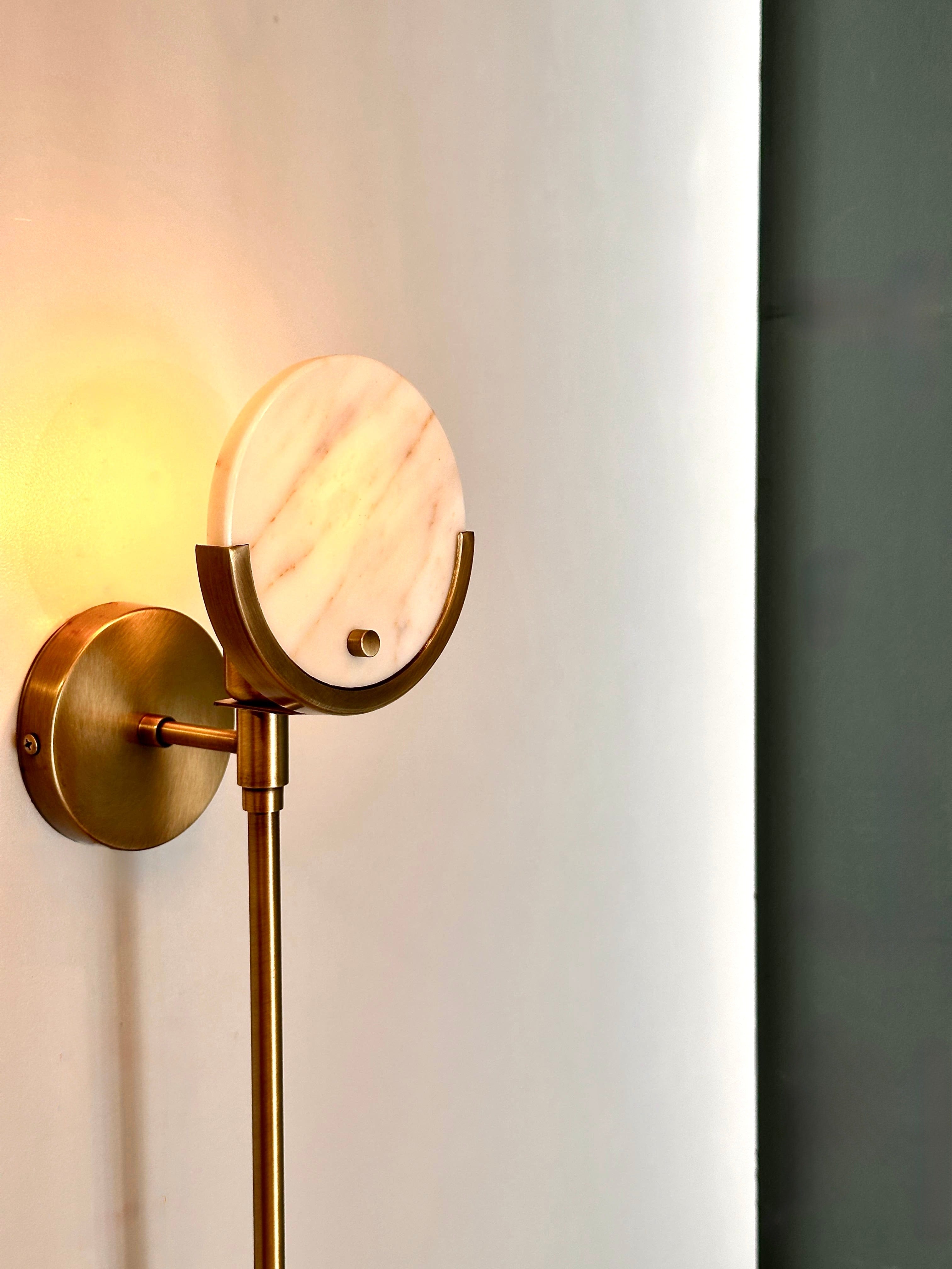 Arel Lighting GAFSA Marble Sconce