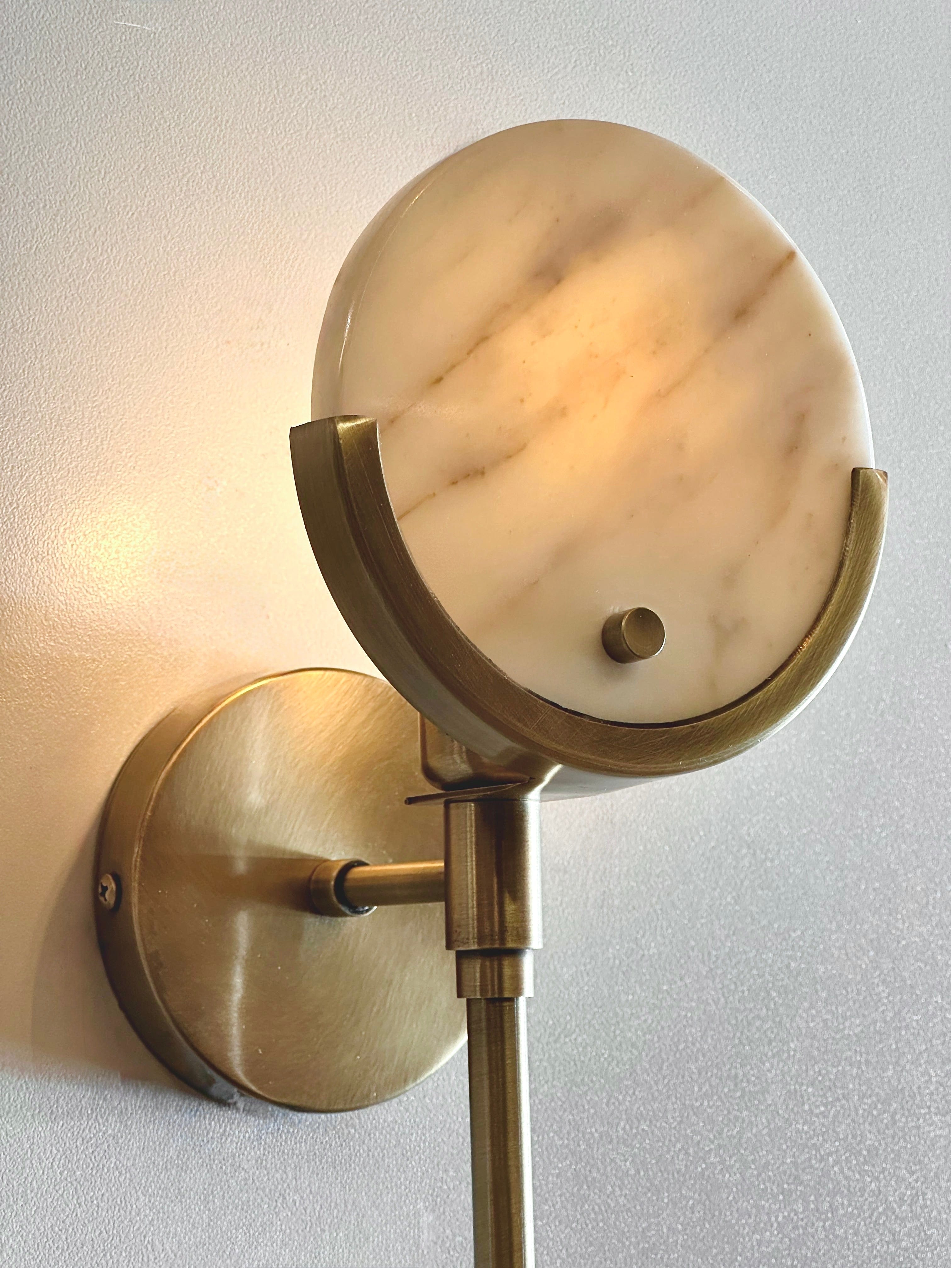 Arel Lighting GAFSA Marble Sconce