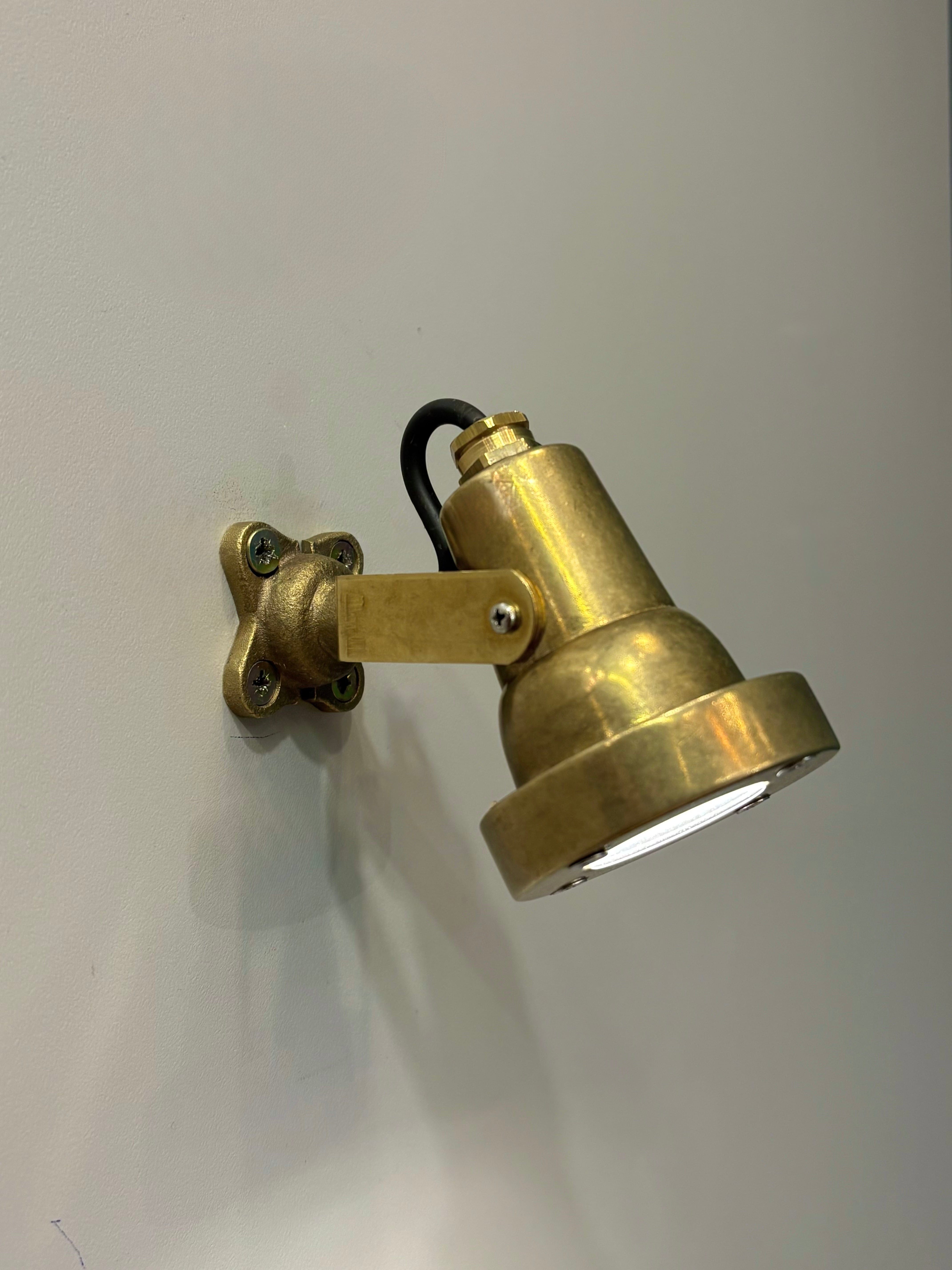 Arel Lighting GALATAS Brass Casting Mini Wall Sconce