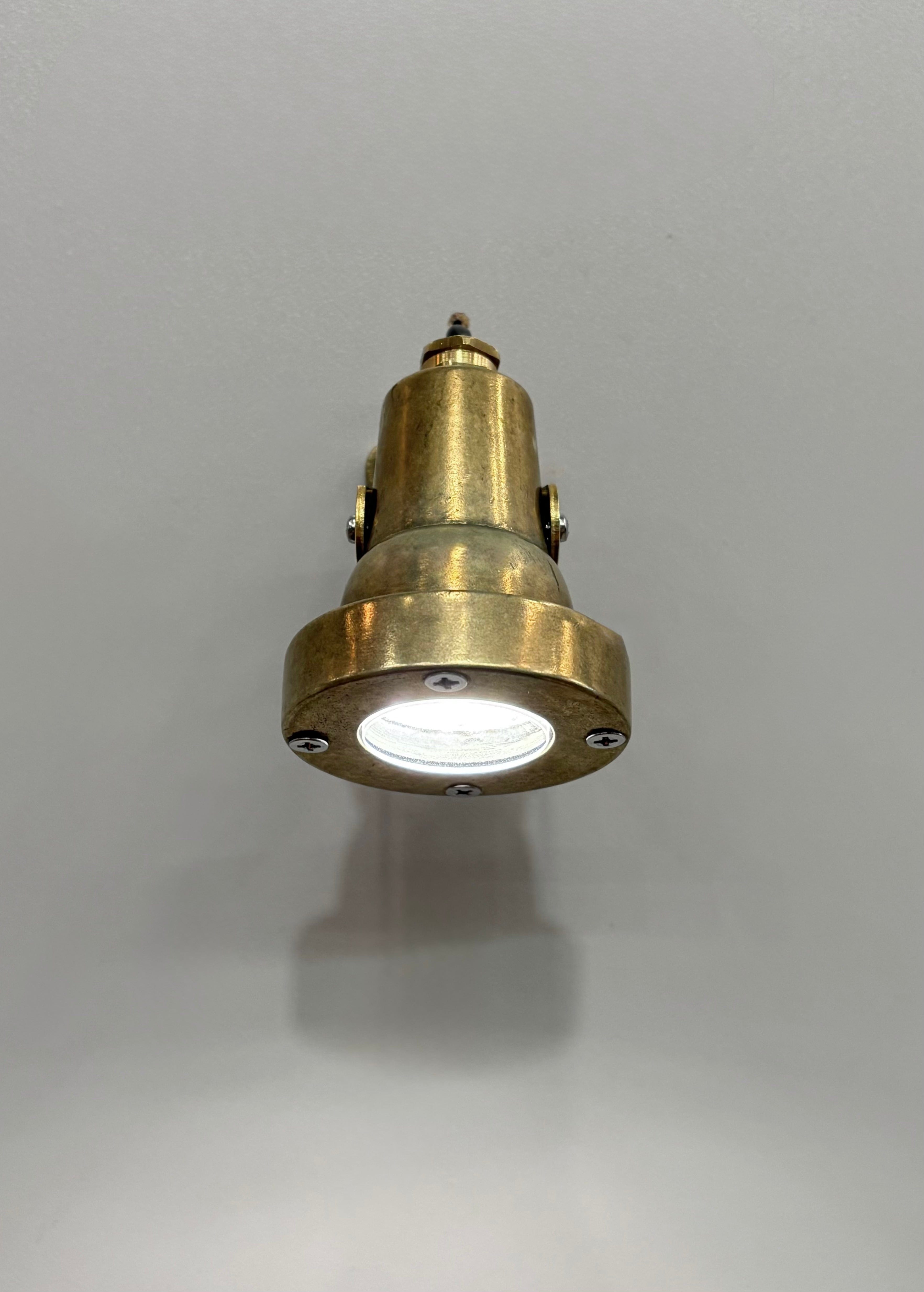 Arel Lighting GALATAS Brass Casting Mini Wall Sconce