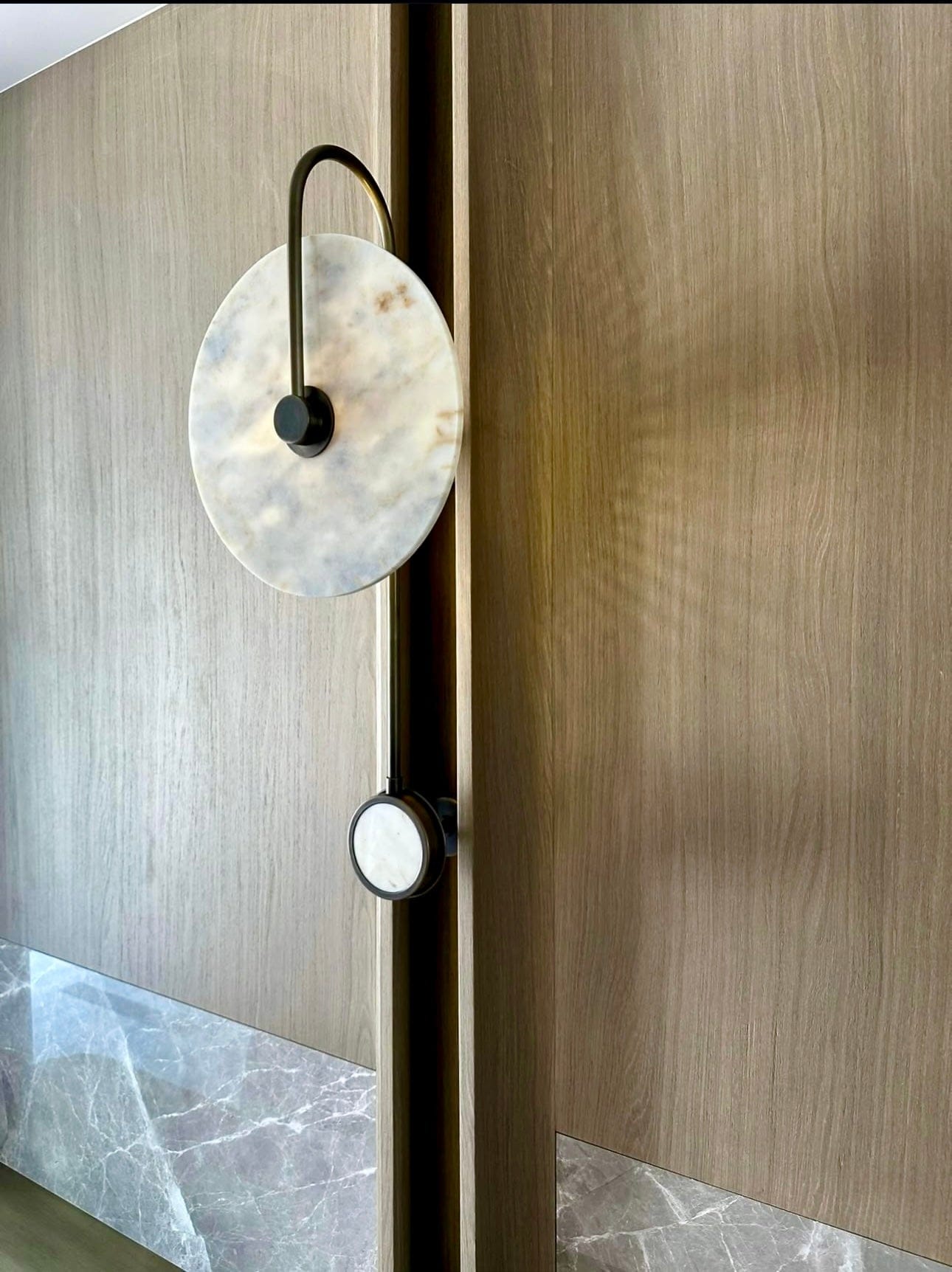 Arel Lighting GELA Marble Sconce