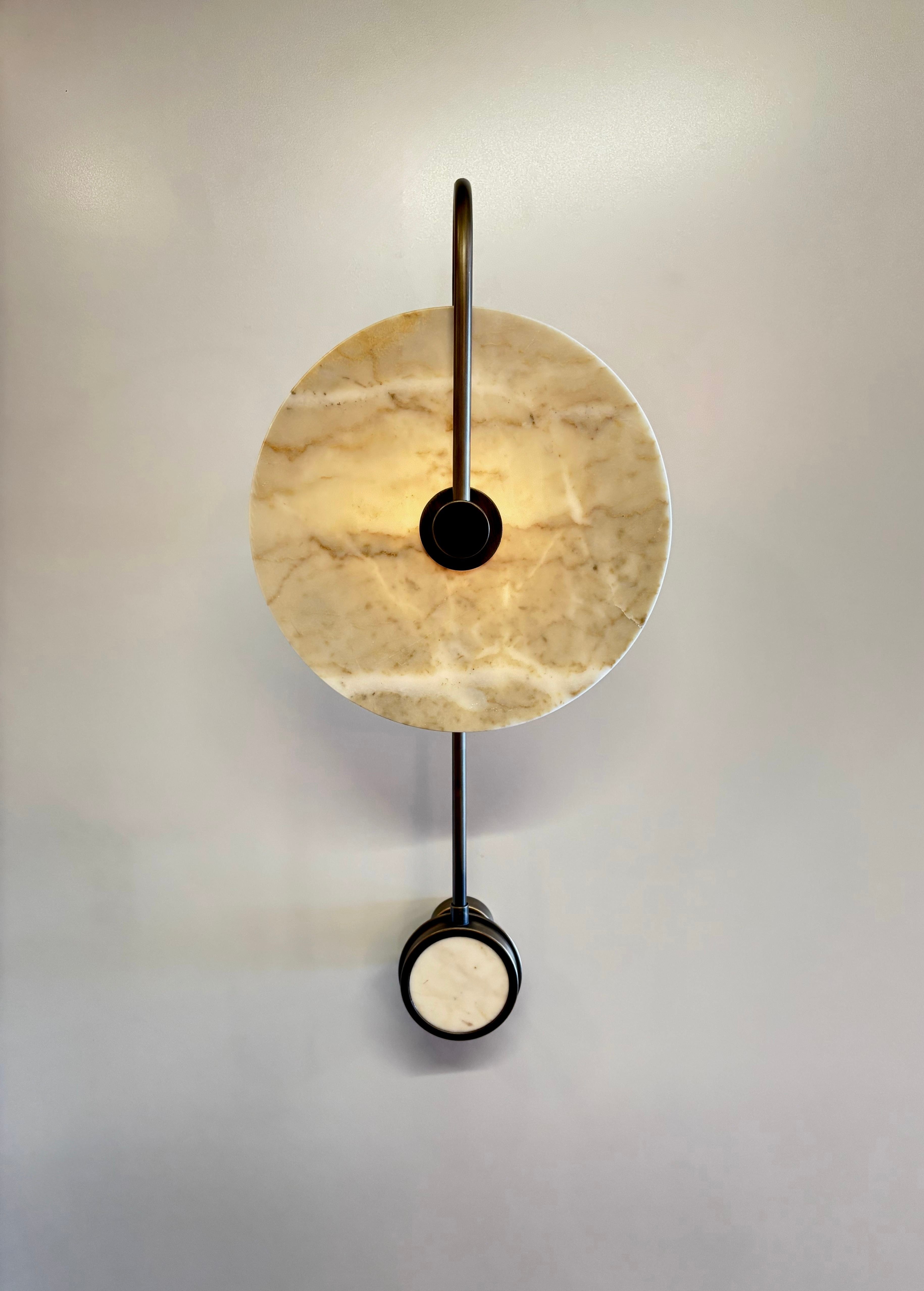 Arel Lighting GELA Marble Sconce